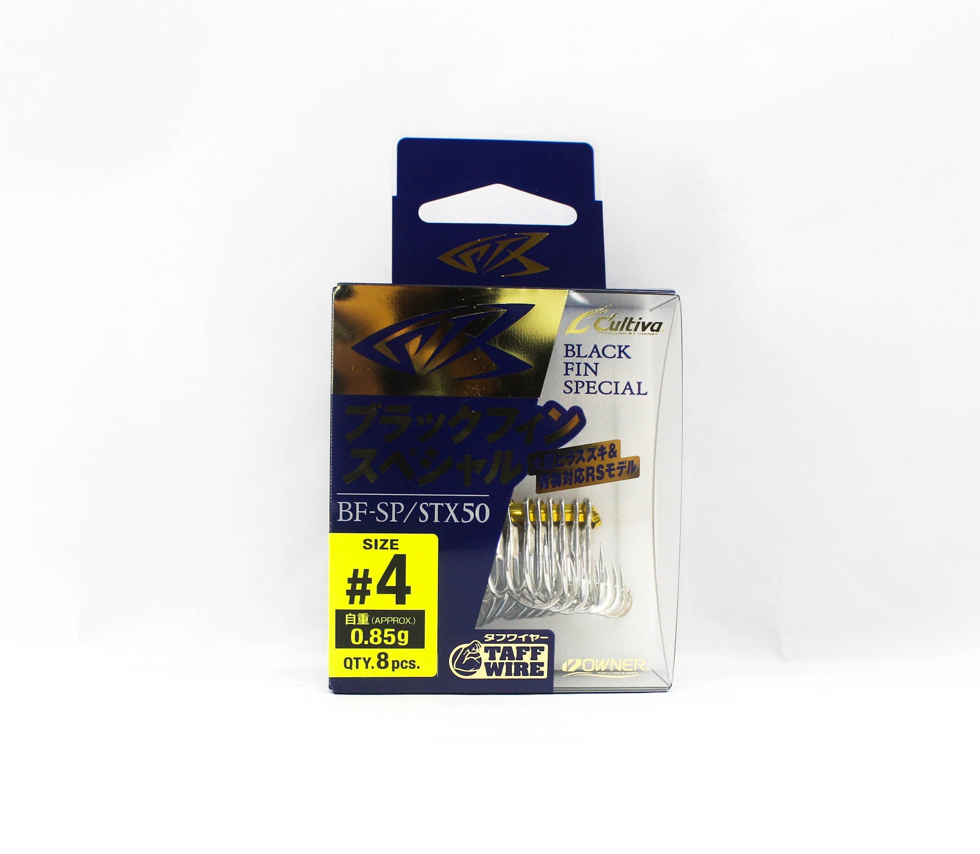 Owner STX-50BF-SP Stinger Treble Hook Black Fin Special Size 4 (6903)