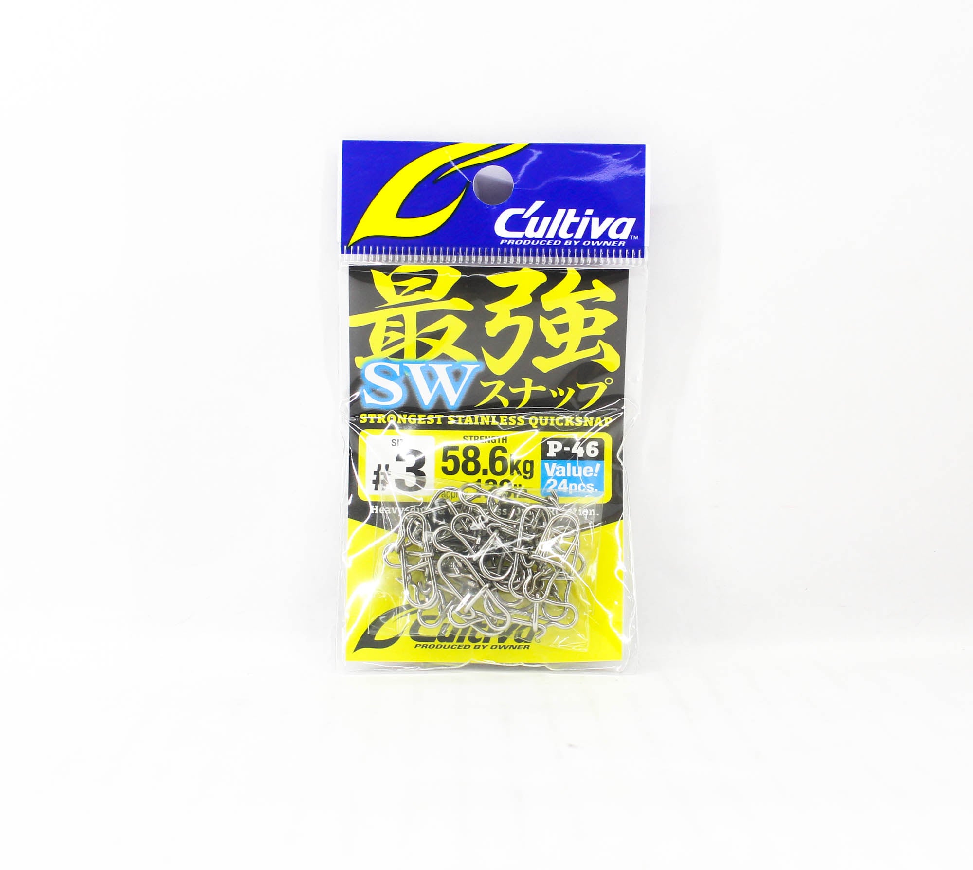 Owner P-46 Snap Strongest Stainless Quick Snap Size 3 (7030)