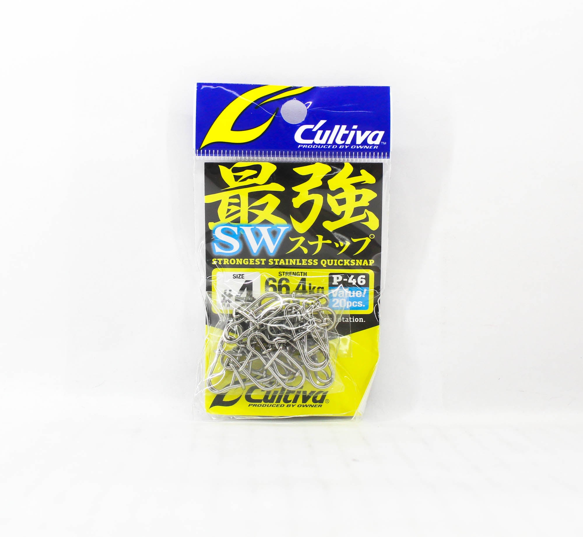 Owner P-46 Snap Strongest Stainless Quick Snap Size 4 (7047)