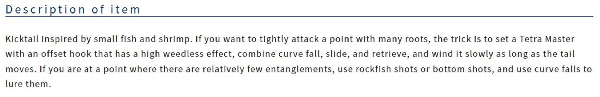 Owner Soft Lure RB-2 Ring Kick Tail 12 Pieces 2 Inches 10 (2293)