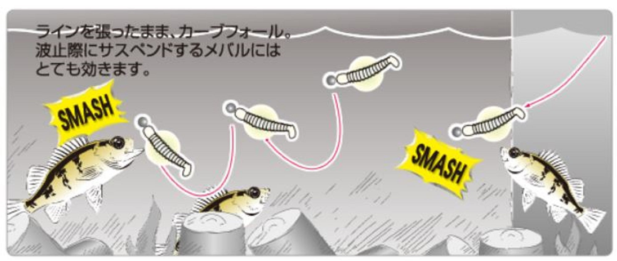 Owner Soft Lure RB-2 Ring Kick Tail 12 Pieces 2 Inches 19 (2361)