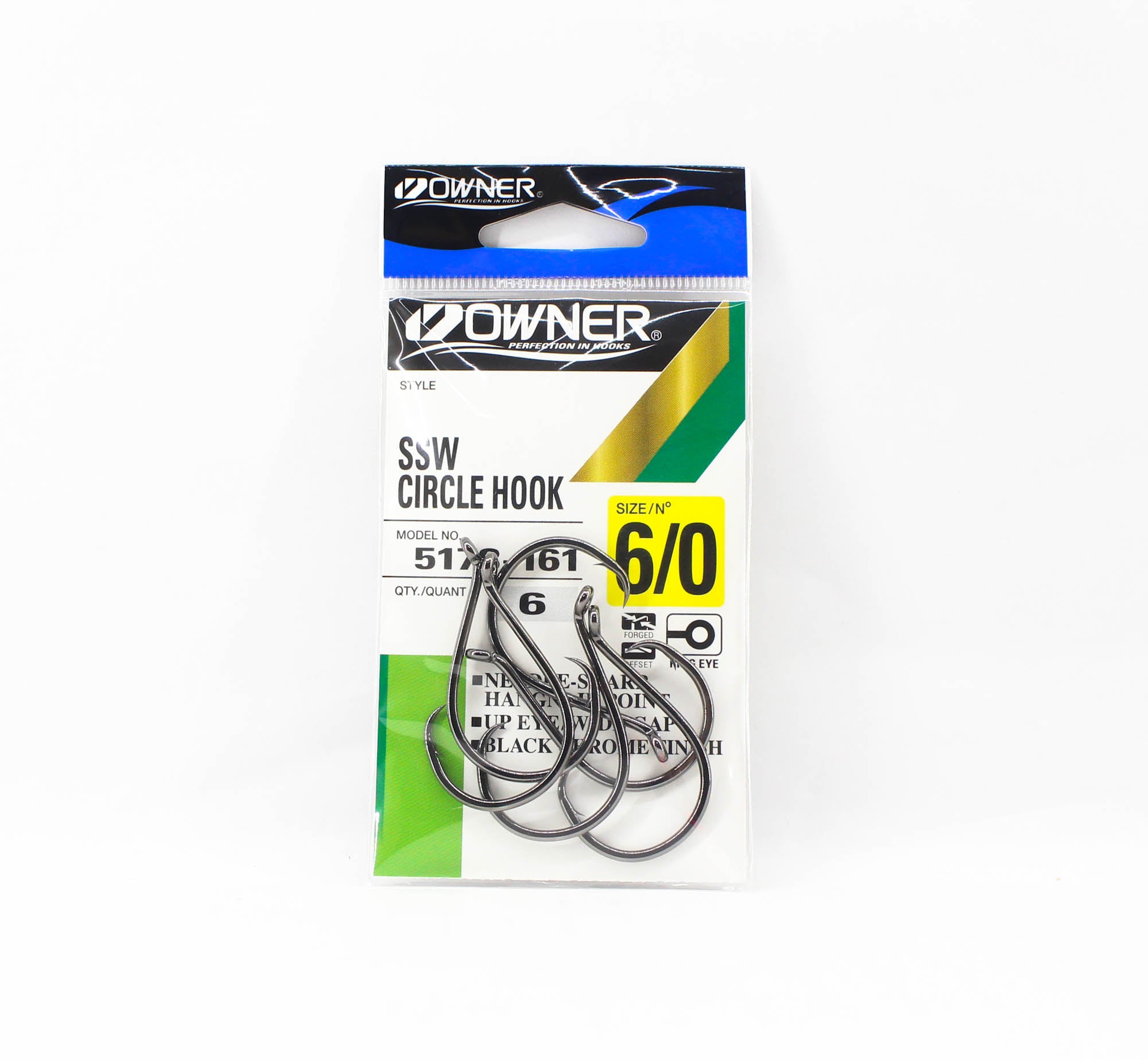 Owner 5178 SSW Circle Hook Size 6/0 (0120)