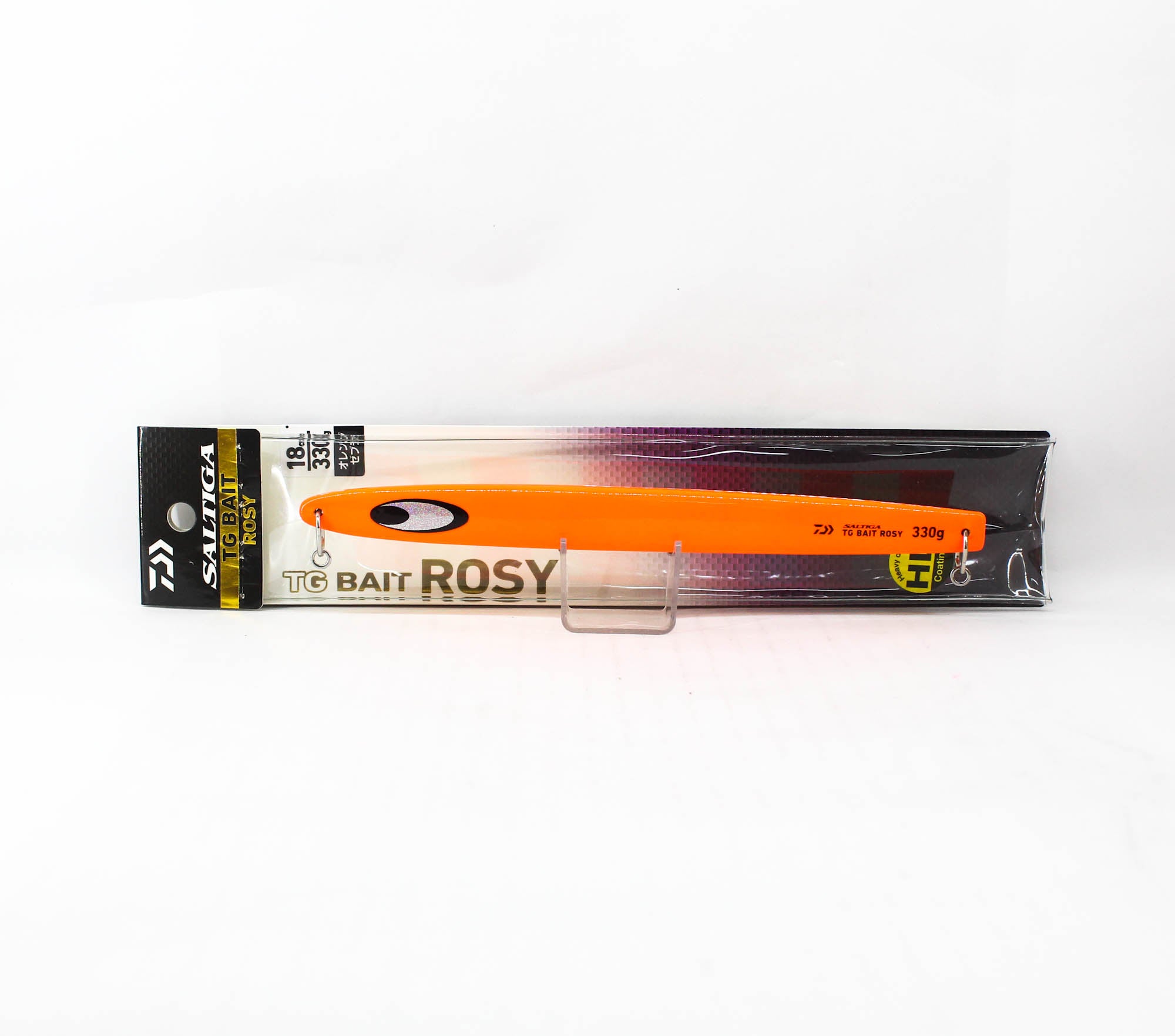 Daiwa Metal Jig Saltiga TG Bait Rosy 330 grams Orange Zebra Glow (2115)