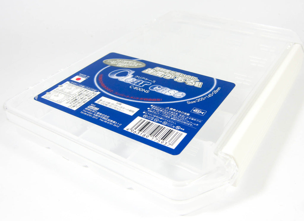 Meiho Micro Ribbed System C-800NS (205 x 145 x 28 mm) Clear (5937)