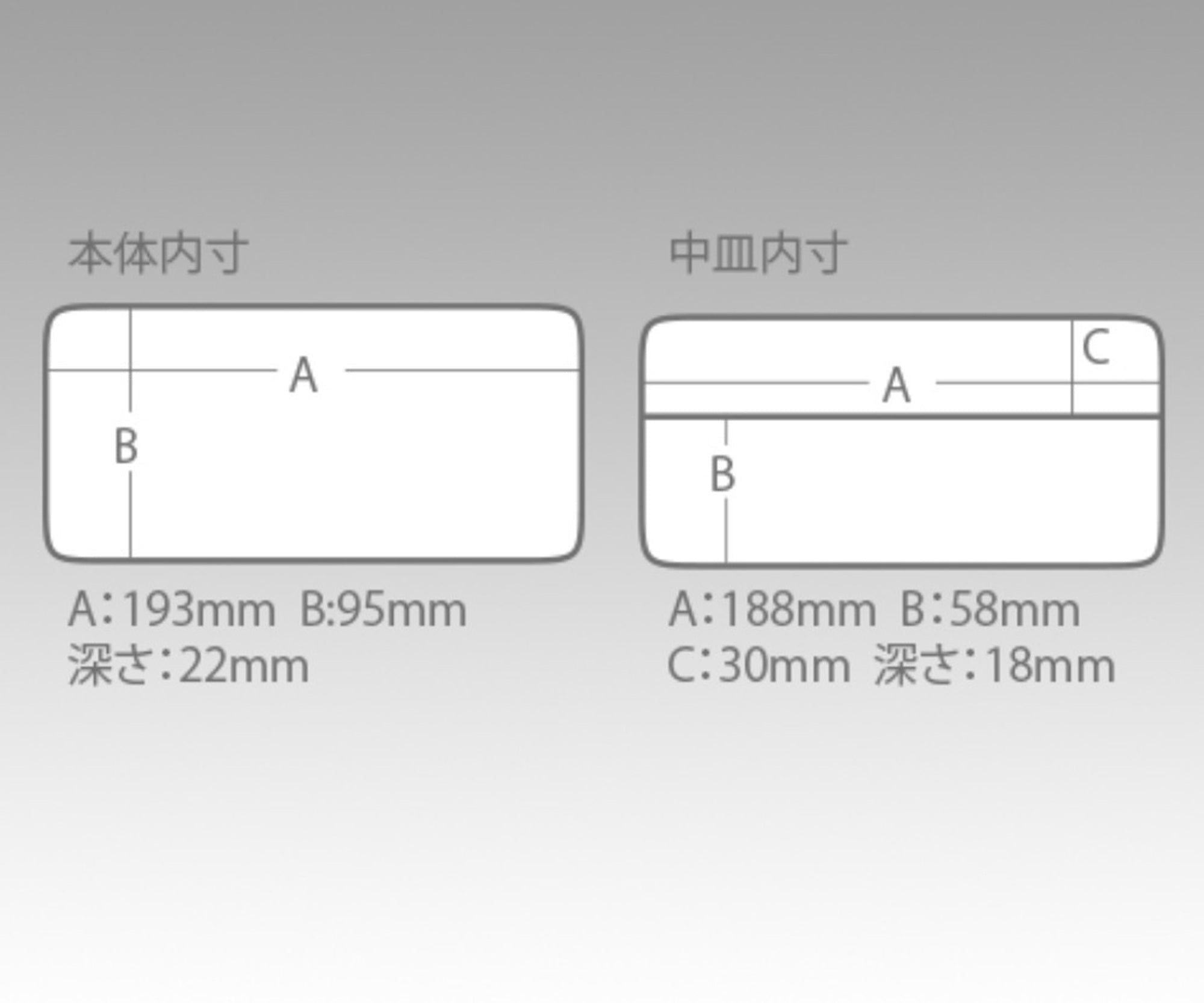 Meiho Tackle Case M (201 x 108 x 52 mm) Clear (0370)