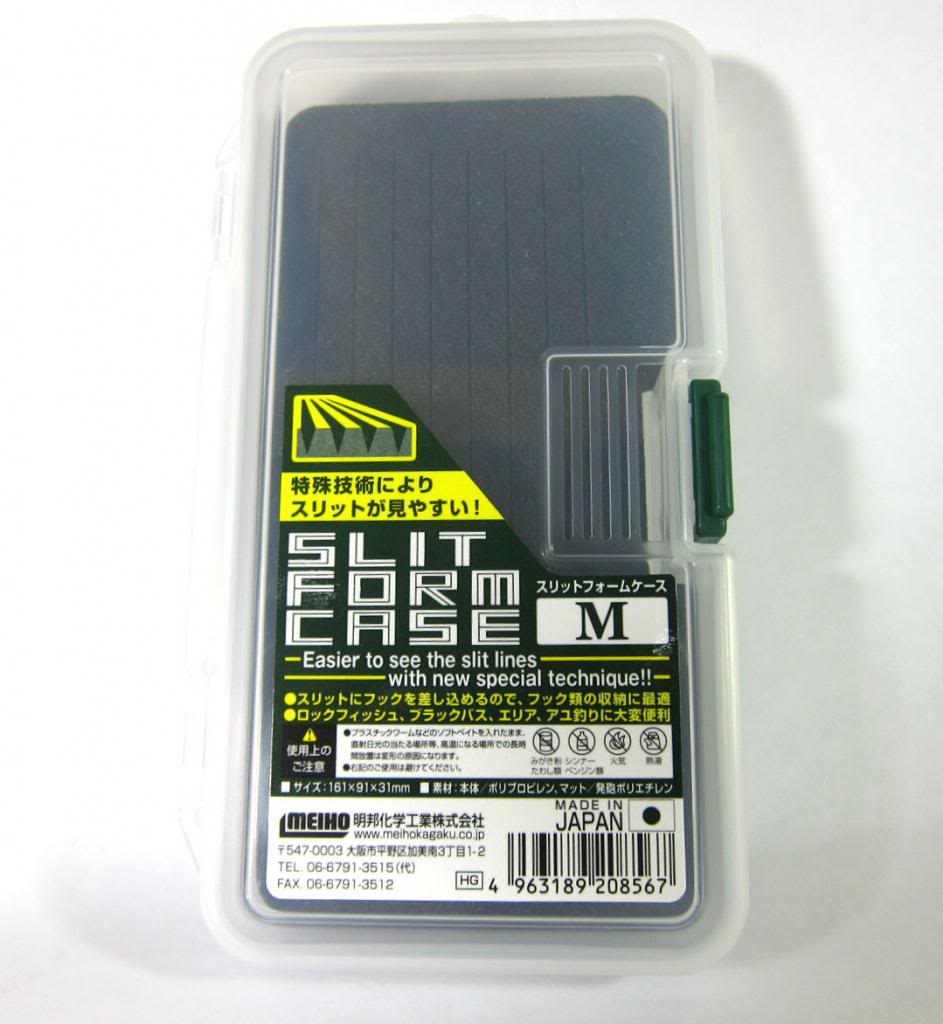 Meiho Slit Form Case M (161 x 91 x 31 mm) Clear (8567)