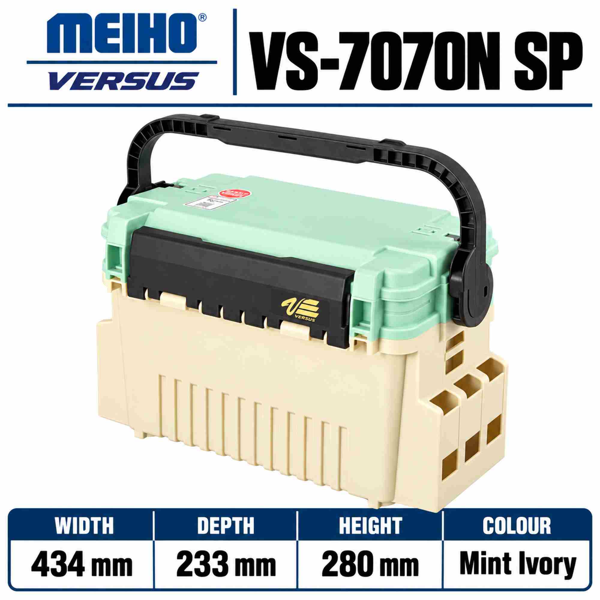 Meiho VS-7070N SP (434 x 233 x 280 mm) Mint Ivory (6228)