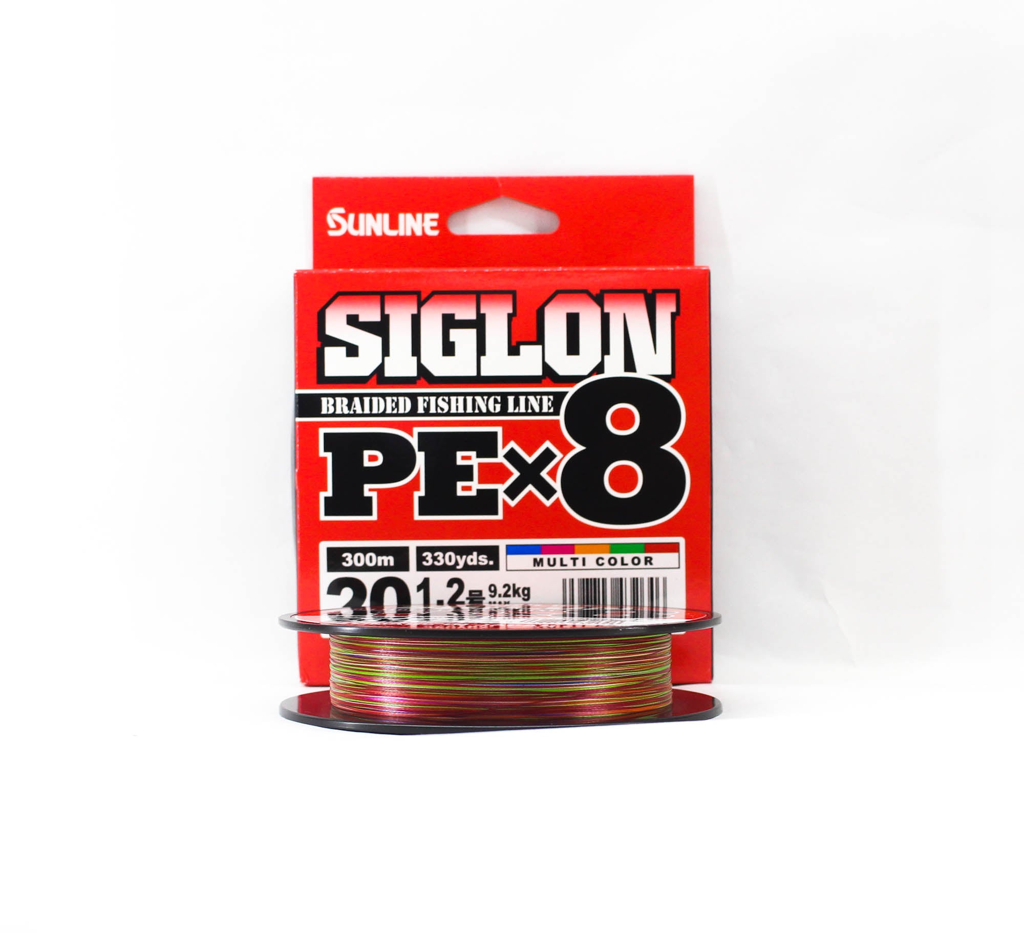 Sunline P.E Line X8 Siglon 300M P.E 1.2 20LB Multi (2646)