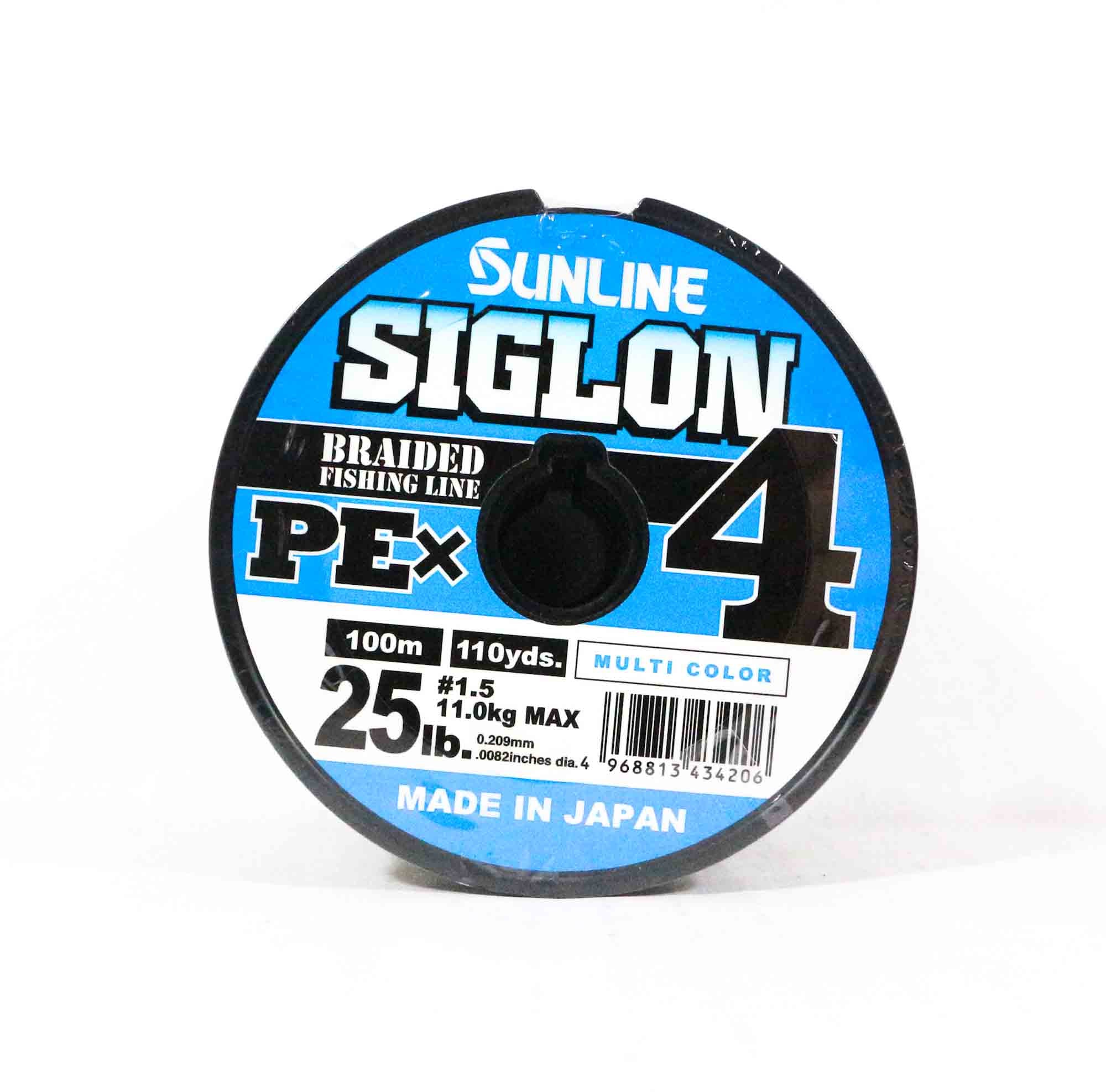 Sunline P.E Line X4 Siglon 600M P.E 1.5 25LB Multi (4206)