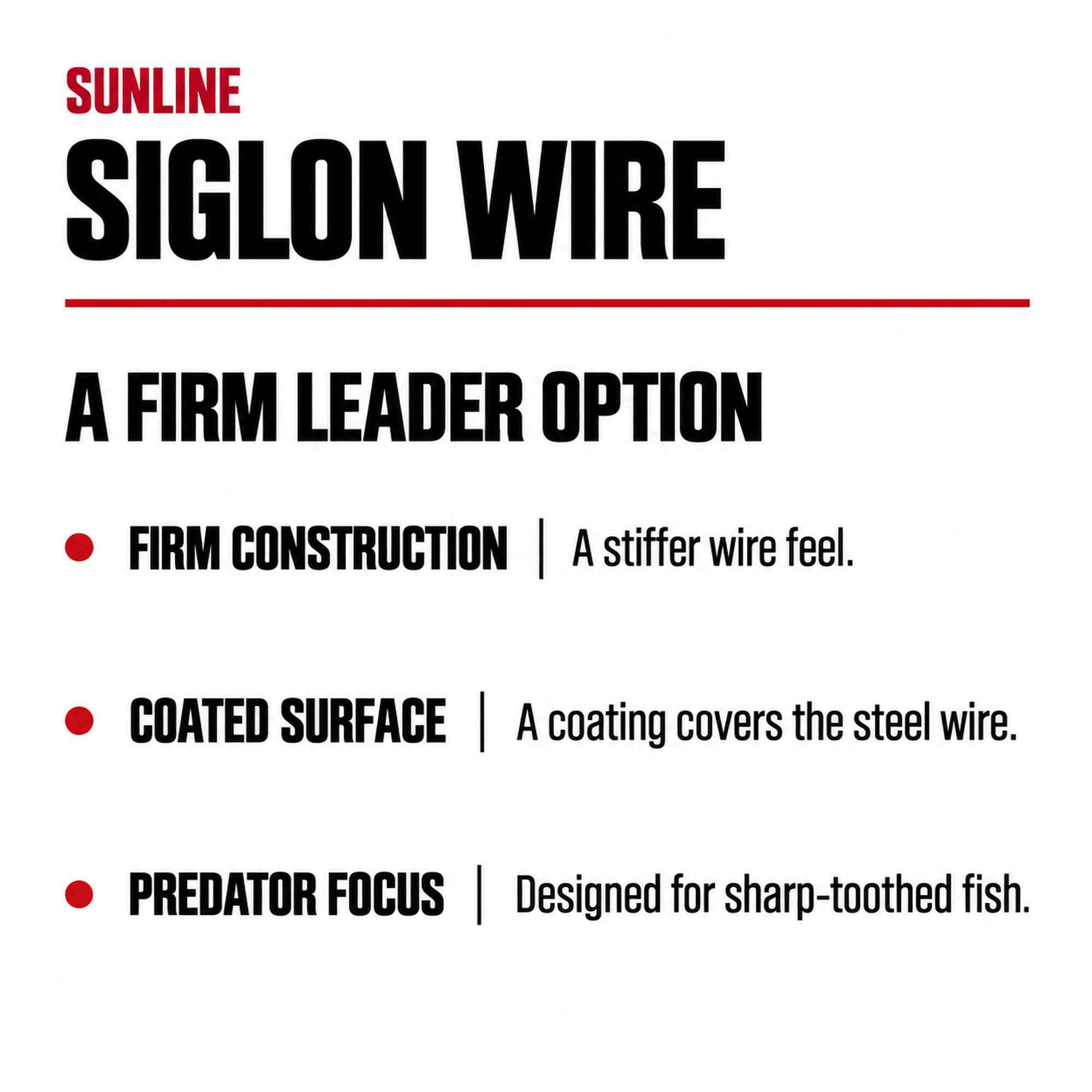 Sunline Siglon Wire Stainless 1x7 Clear Coat 10m 90lb (4497)