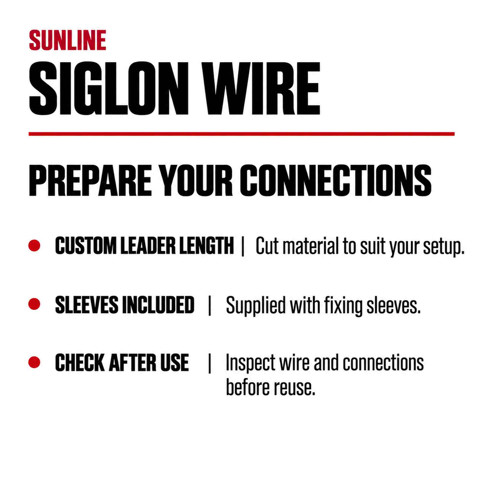 Sunline Siglon Wire Stainless 7x7 No Coat 10m 600lb (4596)