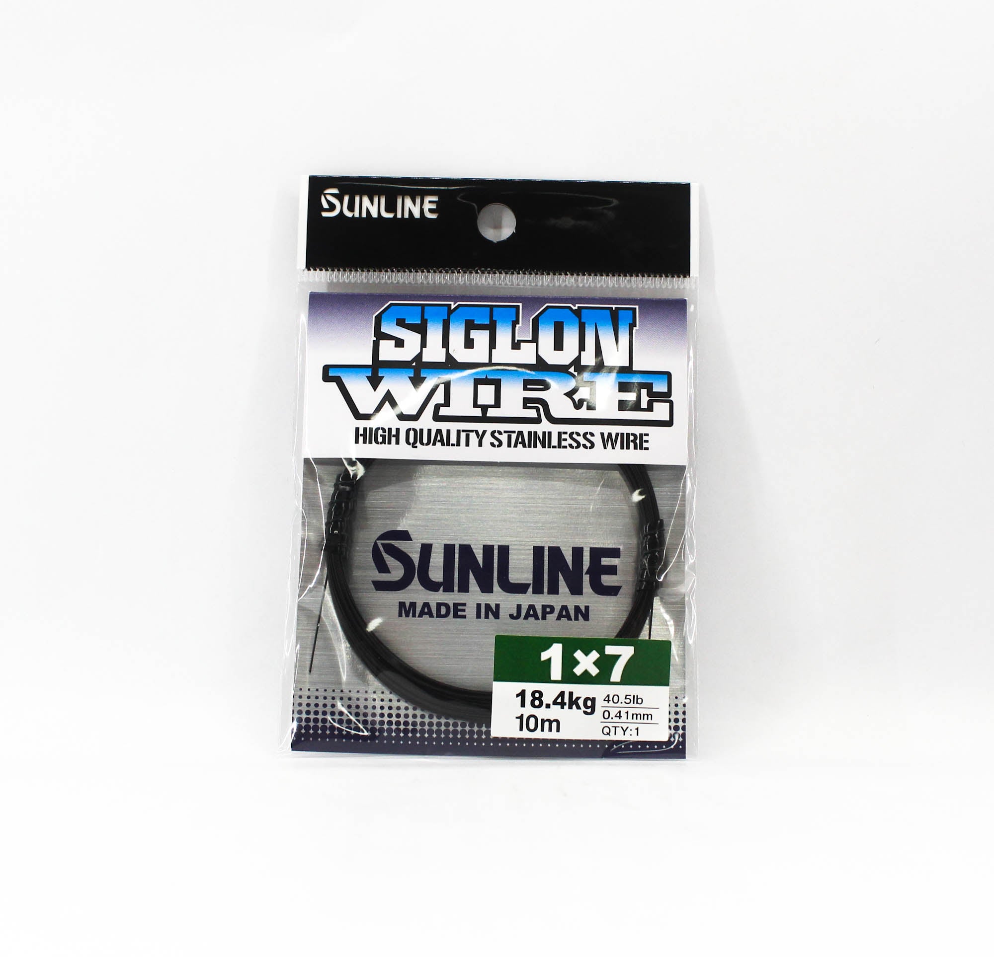 Sunline Siglon Wire Stainless 1x7 Black 10m 40.5lb (4886)