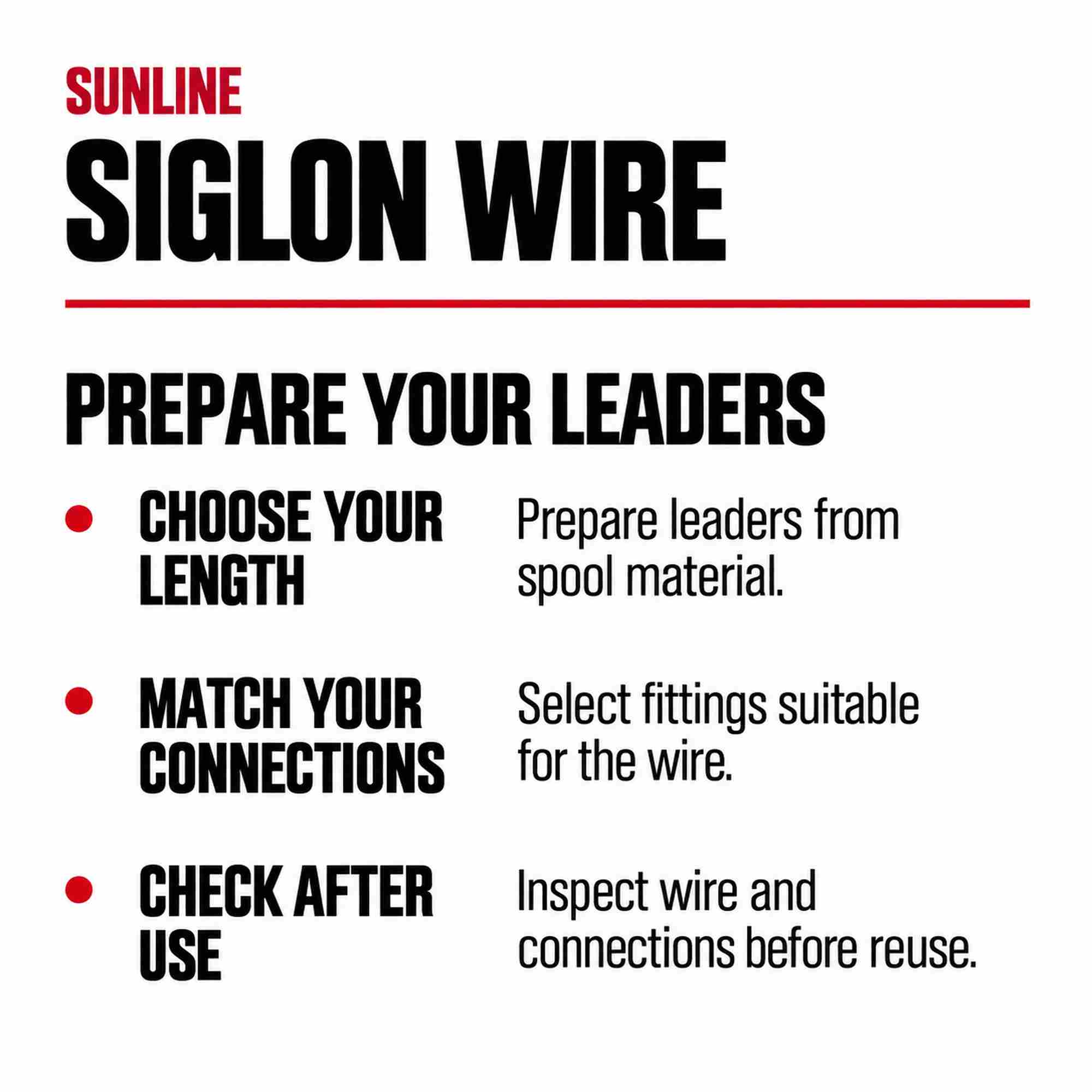 Sunline Siglon Wire Stainless 7x7 Black 10m 24.9lb (4961)