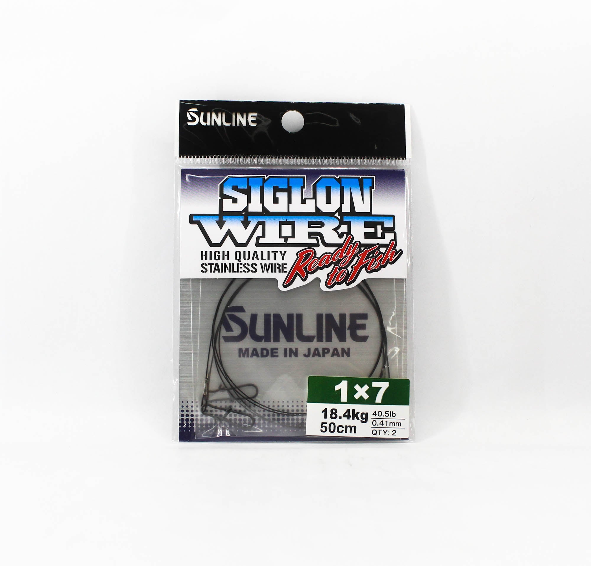 Sunline Siglon Wire Stainless 1x7 Black 50cm 40.5lb (5180)