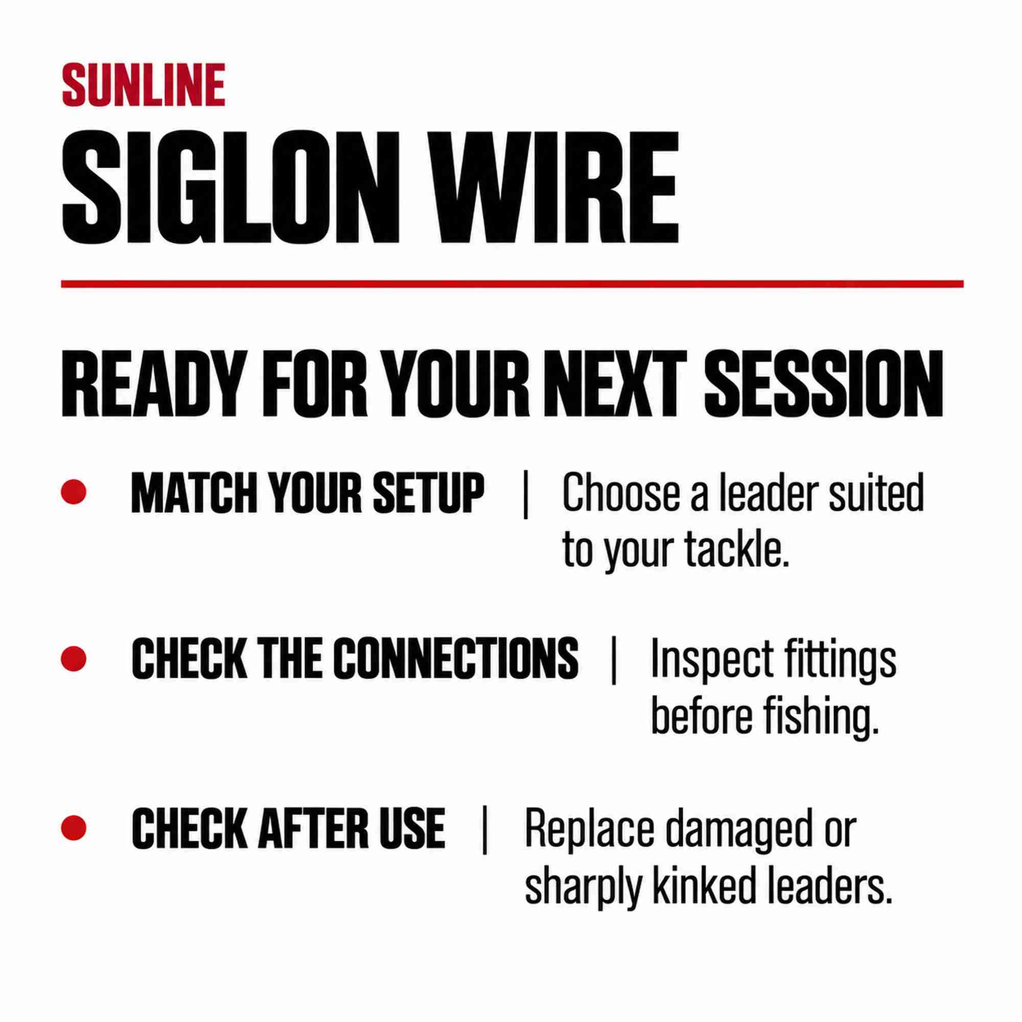 Sunline Siglon Wire Stainless 1x7 Black 50cm 40.5lb (5180)