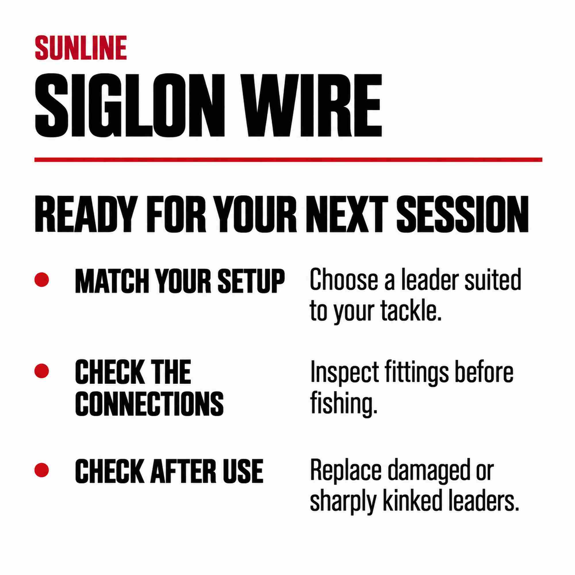 Sunline Siglon Wire Stainless 7x7 Black 50cm 38.7lb (5470)