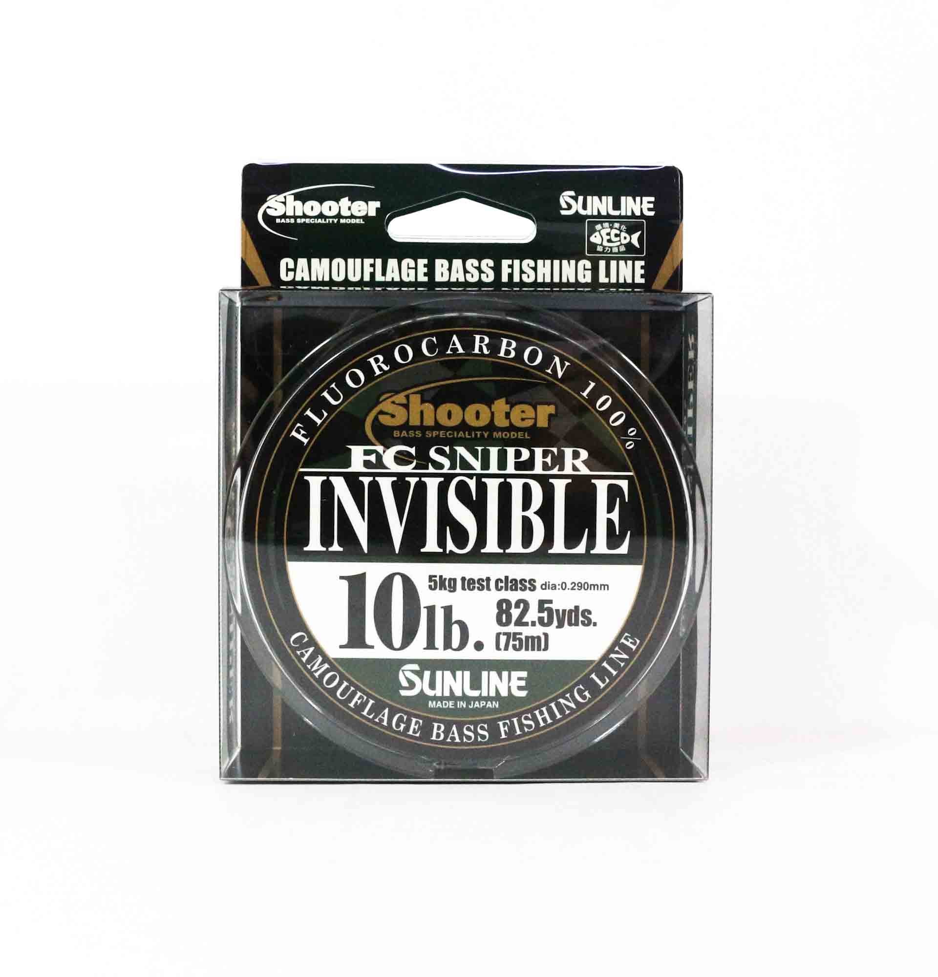 Sunline Fluorocarbon Line FC Sniper Invisible 75m 10lb 0.29mm (2209)
