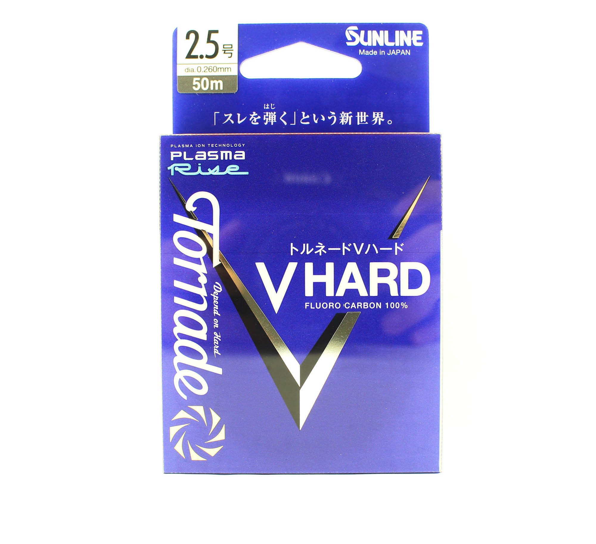 Sunline Fluorocarbon Leader Tornado V Hard Version 2 50m #2.5 10lb (2994)