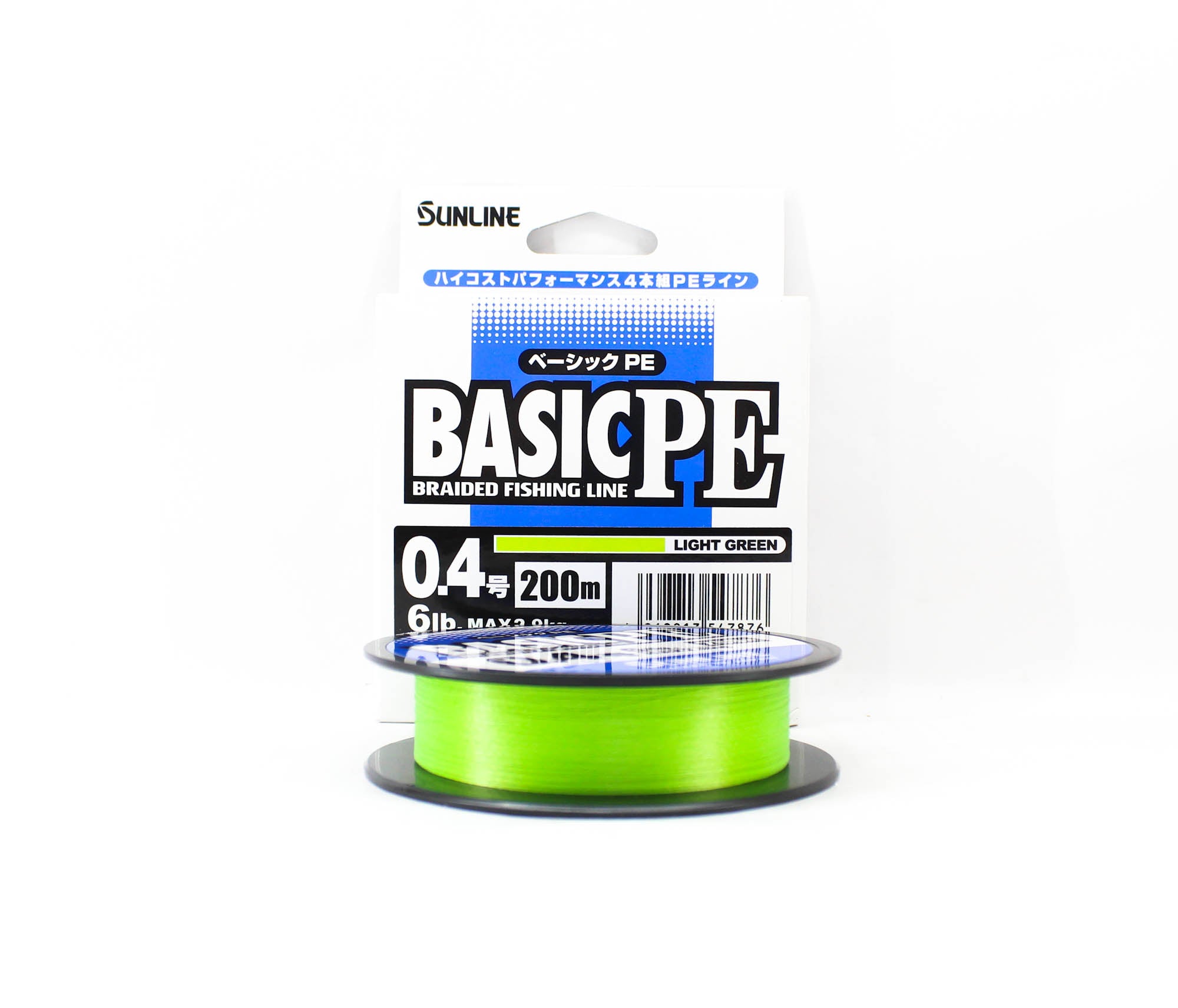 Sunline P.E Line X4 Basic P.E HG 200m P.E 0.4 6lb LG (7876)