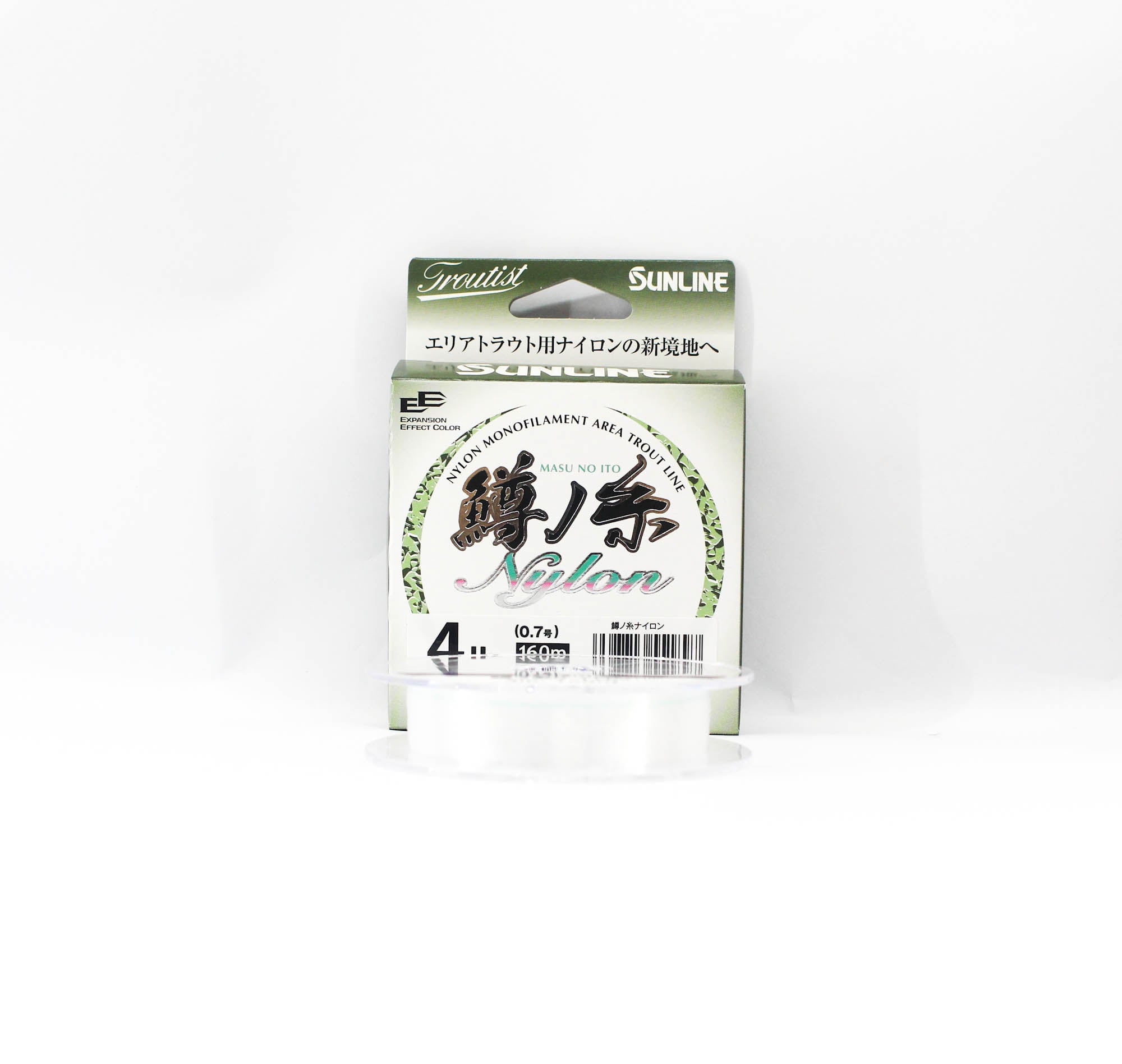 Sunline Nylon Line Masu No Ito HG 160m #0.7 4lb (1897)