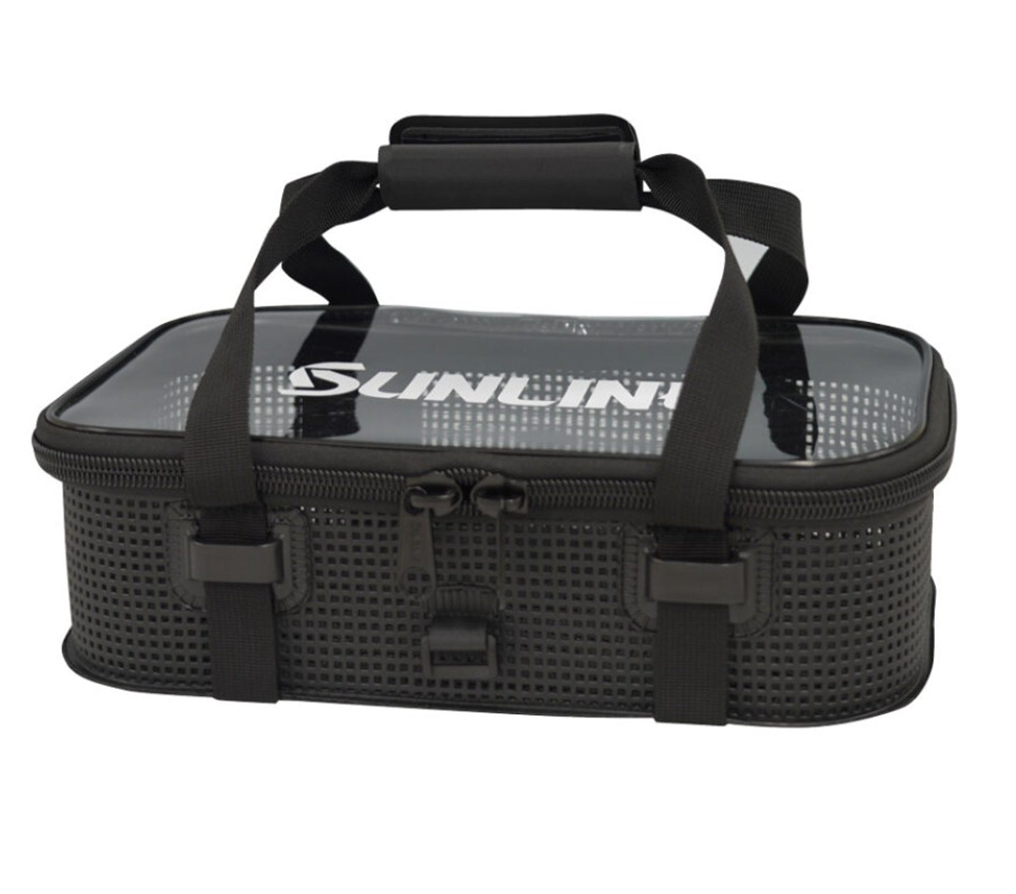 Sunline SFB-114 Tackle Box Mesh Washable 245x165x60mm Size M Black (0802)