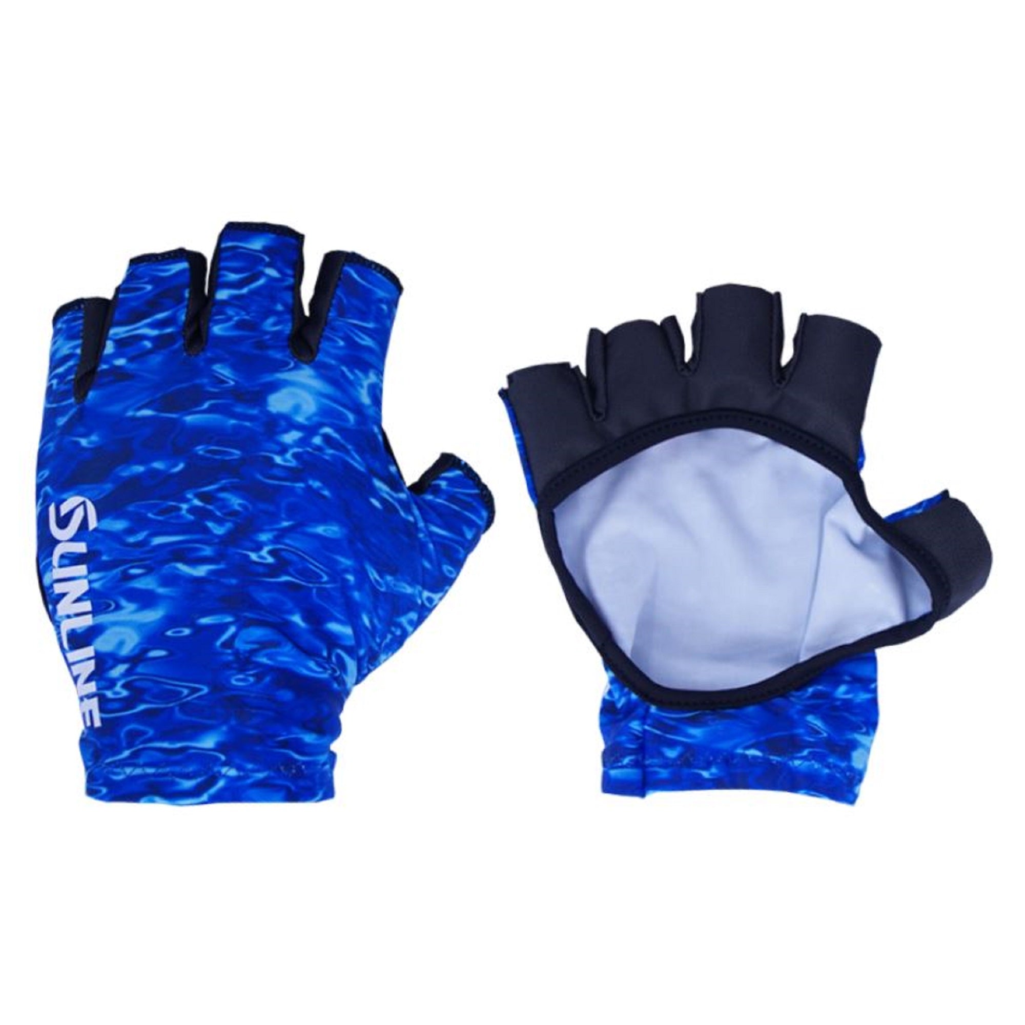 Sunline SUG-603 Glove Sun Protection Size L Blue (7956)