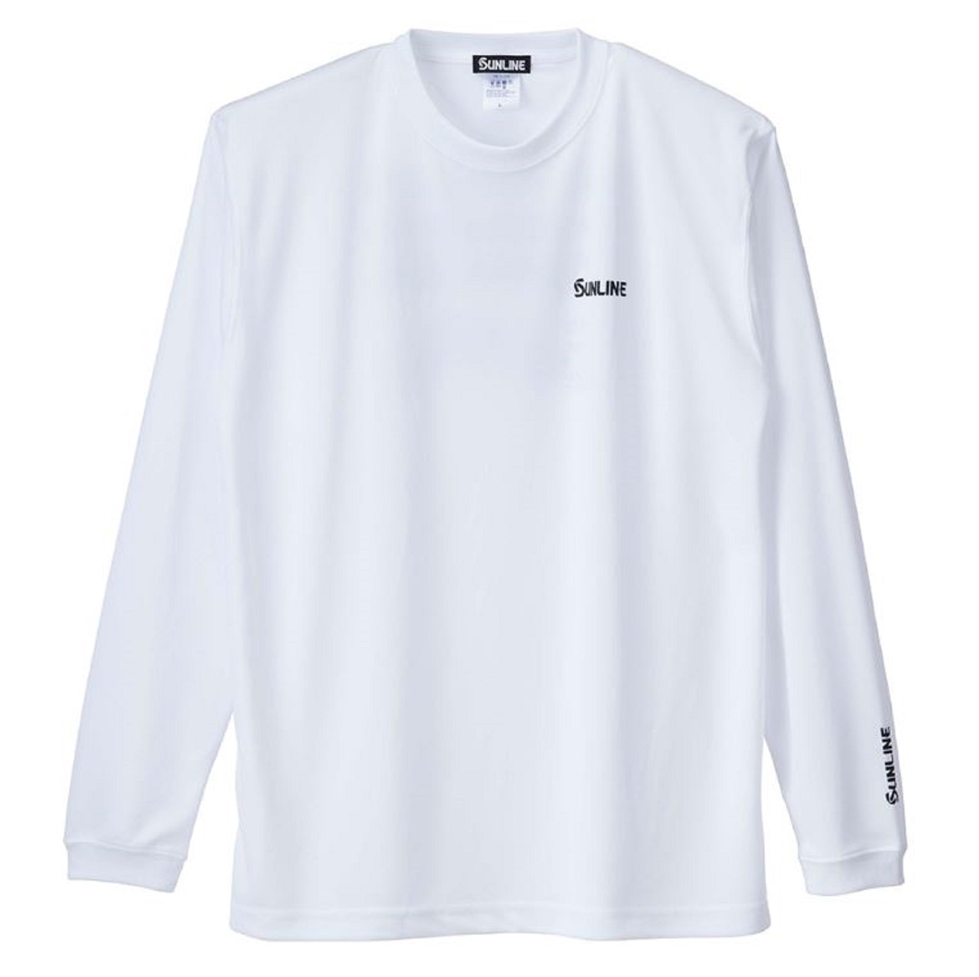 Sunline SUW-15403DLT Long Sleeve Dry T-Shirt White Size XL (4878)