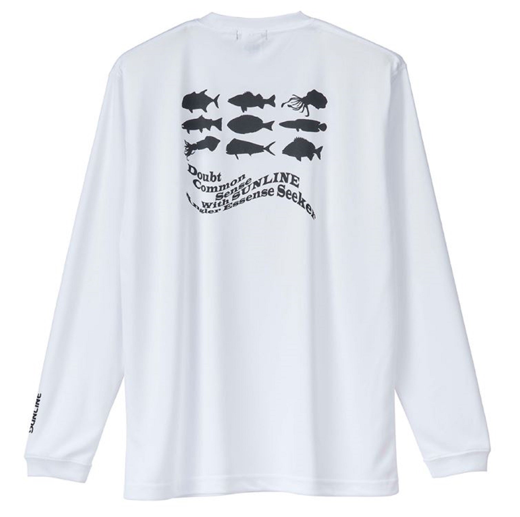 Sunline SUW-15403DLT Long Sleeve Dry T-Shirt White Size XXL (4885)