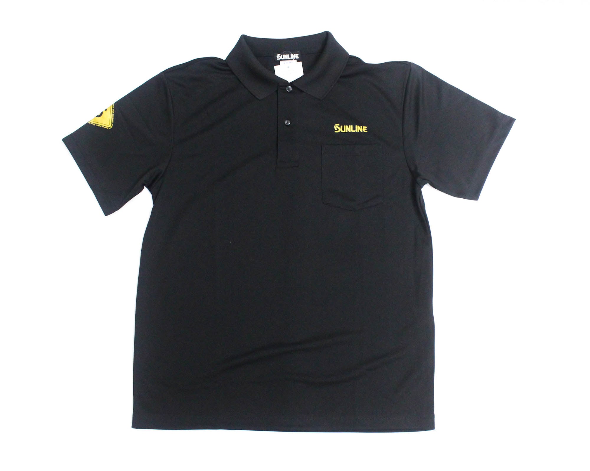 Sunline SUW-15404DP Dry Polo Shirt Black Gold Size M (5004)
