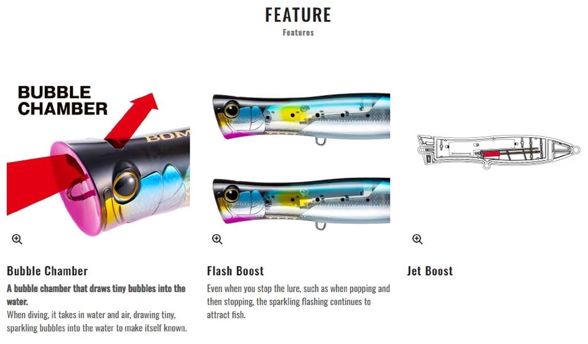 Shimano XU-P20X Bomb Throttle 200F Pencil Floating Lure 006 (7731)