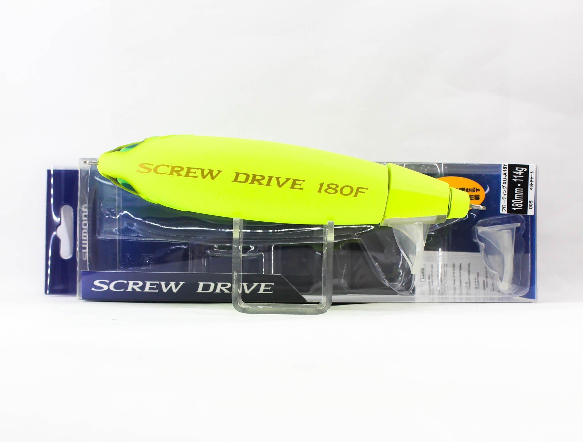 Shimano XU-A18Y Ocea Screw Drive 180F Floating Lure 005 (2986)