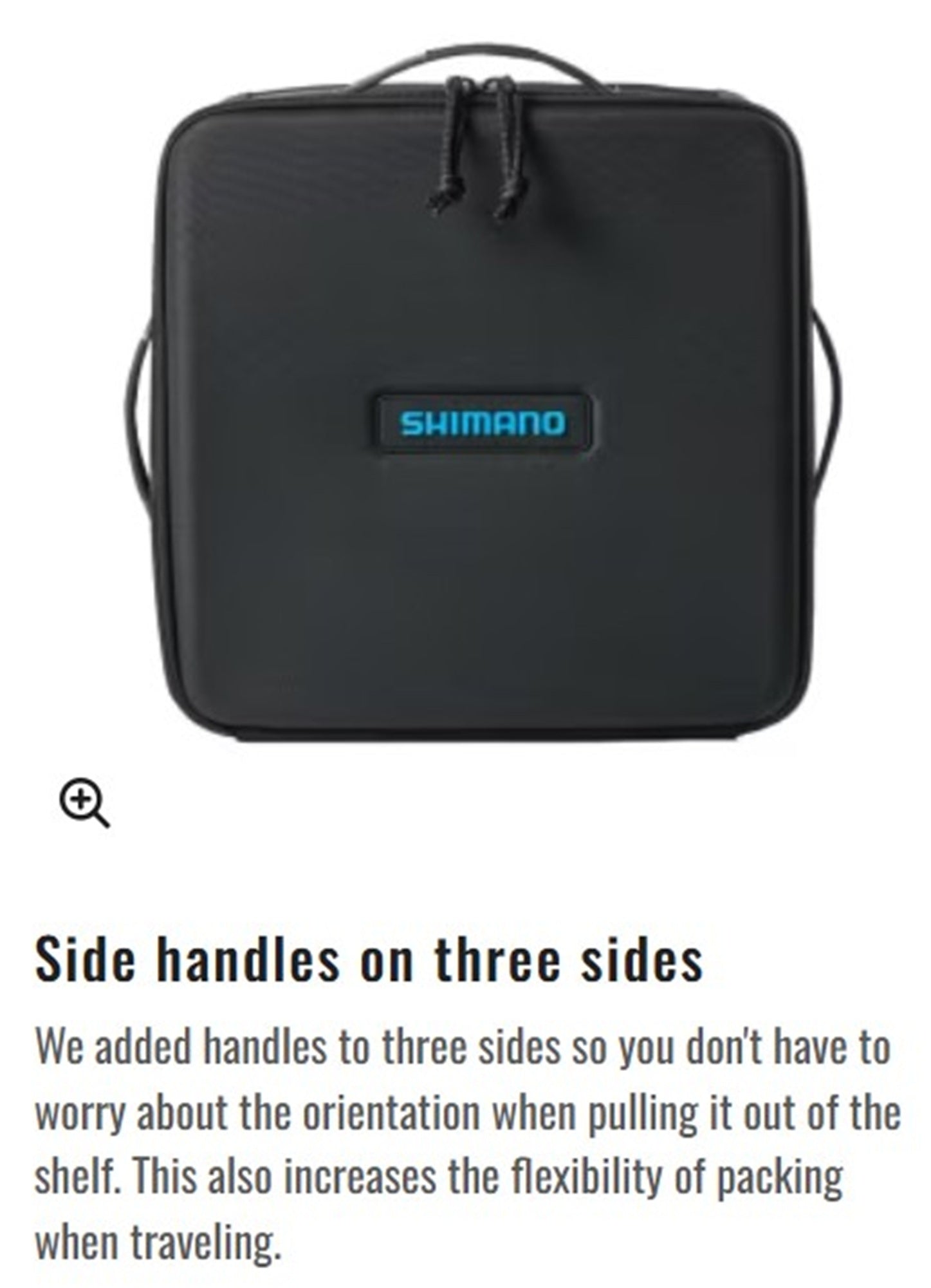 Shimano BA-029Y Fishing Reel Case Bag Size XL Black (4942)