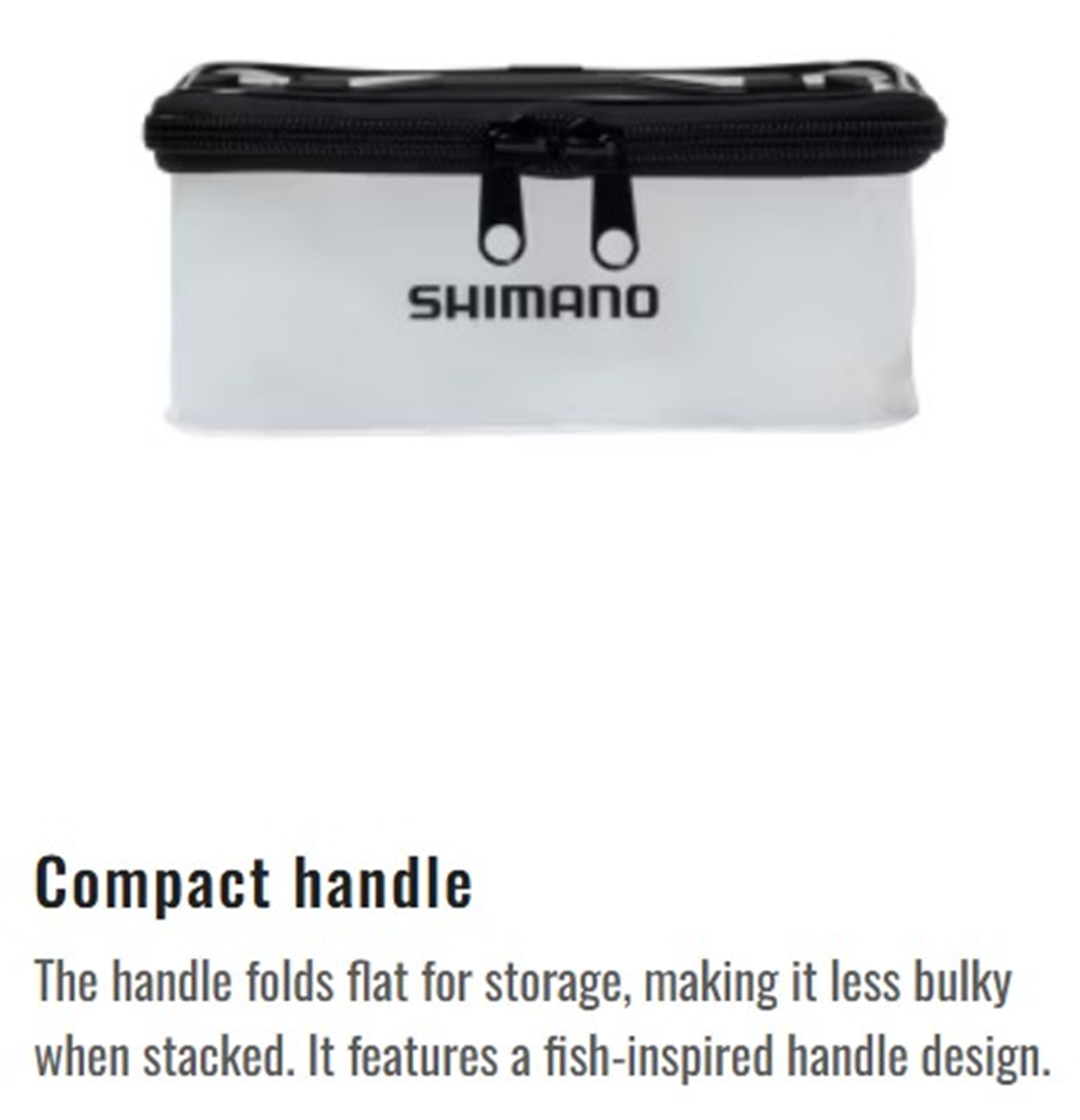 Shimano BK-093Z System Case Washable Size XL 26x20x21 cm Clear White (4194)
