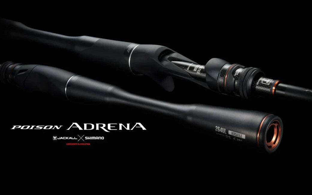 Shimano Rod Spinning Jackall Poison Adrena Power Spin 276M-2 (2925)