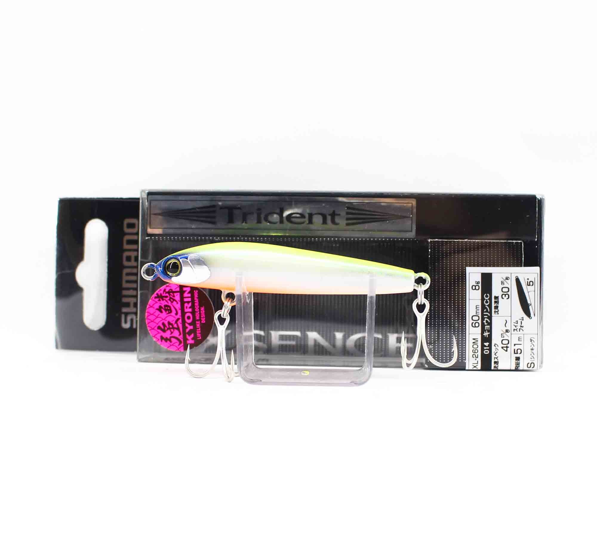 Sale Shimano XL-260M Exsence Trident 60S Sinking Lure 015 514257