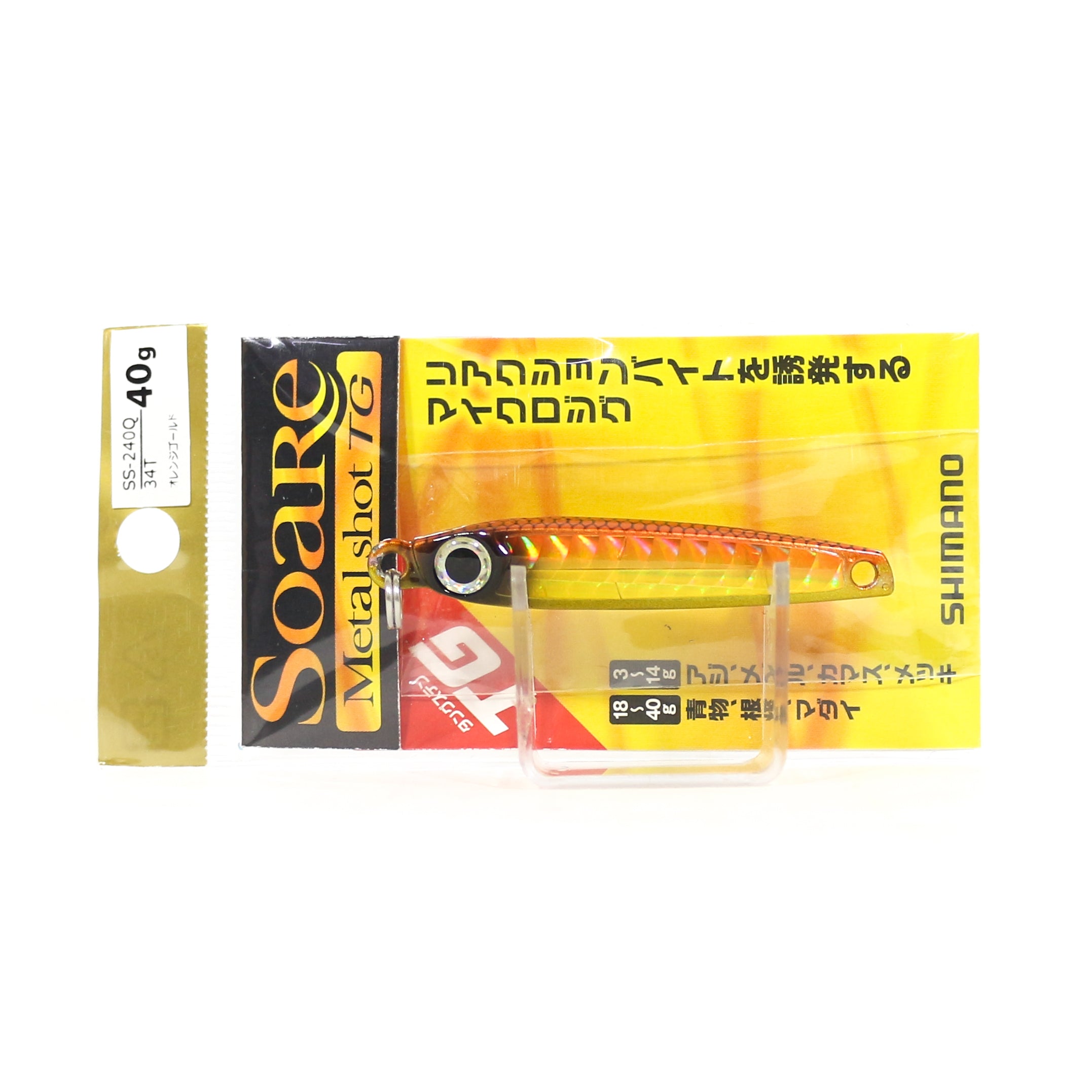 Shimano SS-240Q Metal Jig Soare Metal Shot TG Tungsten 40 grams 34T 521095