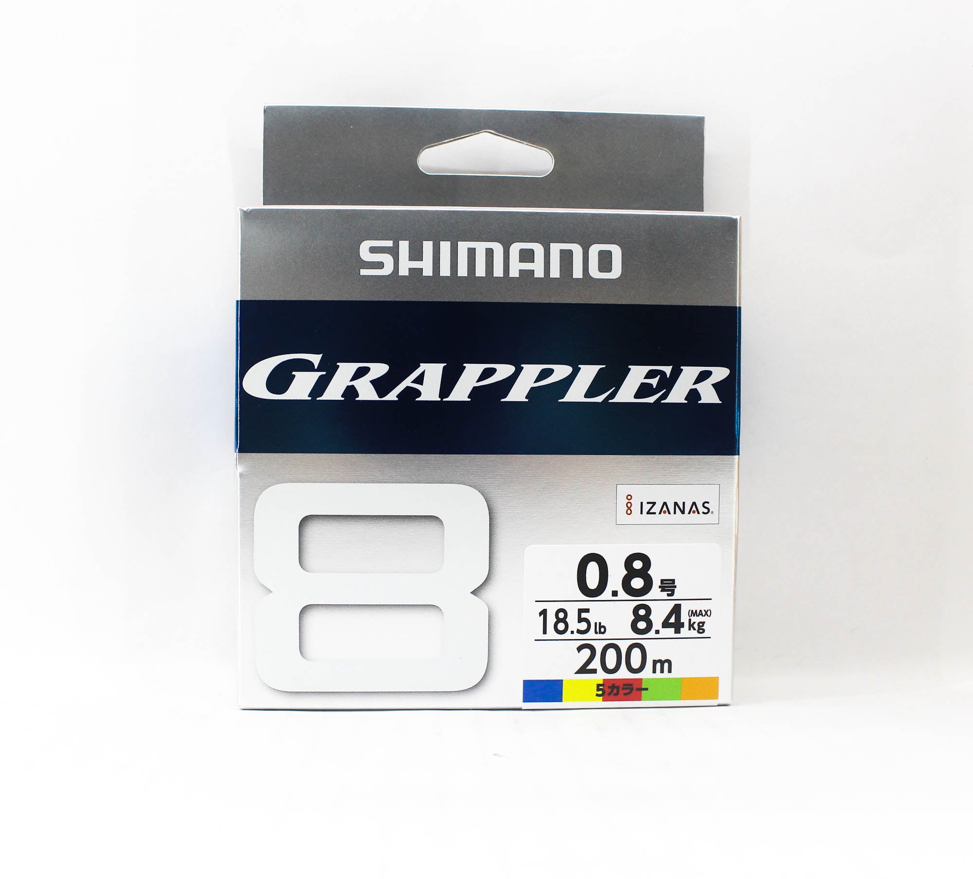 Shimano LD-A61U Grappler 8 P.E Line X8 200m P.E 0.8 Multi (4044)