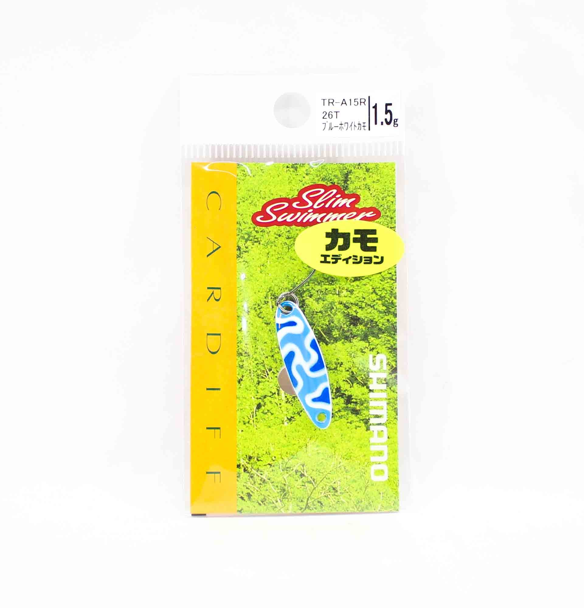 Shimano TR-A15R Cardiff Slim Swimmer Spoon 1.5 grams 26T 624604