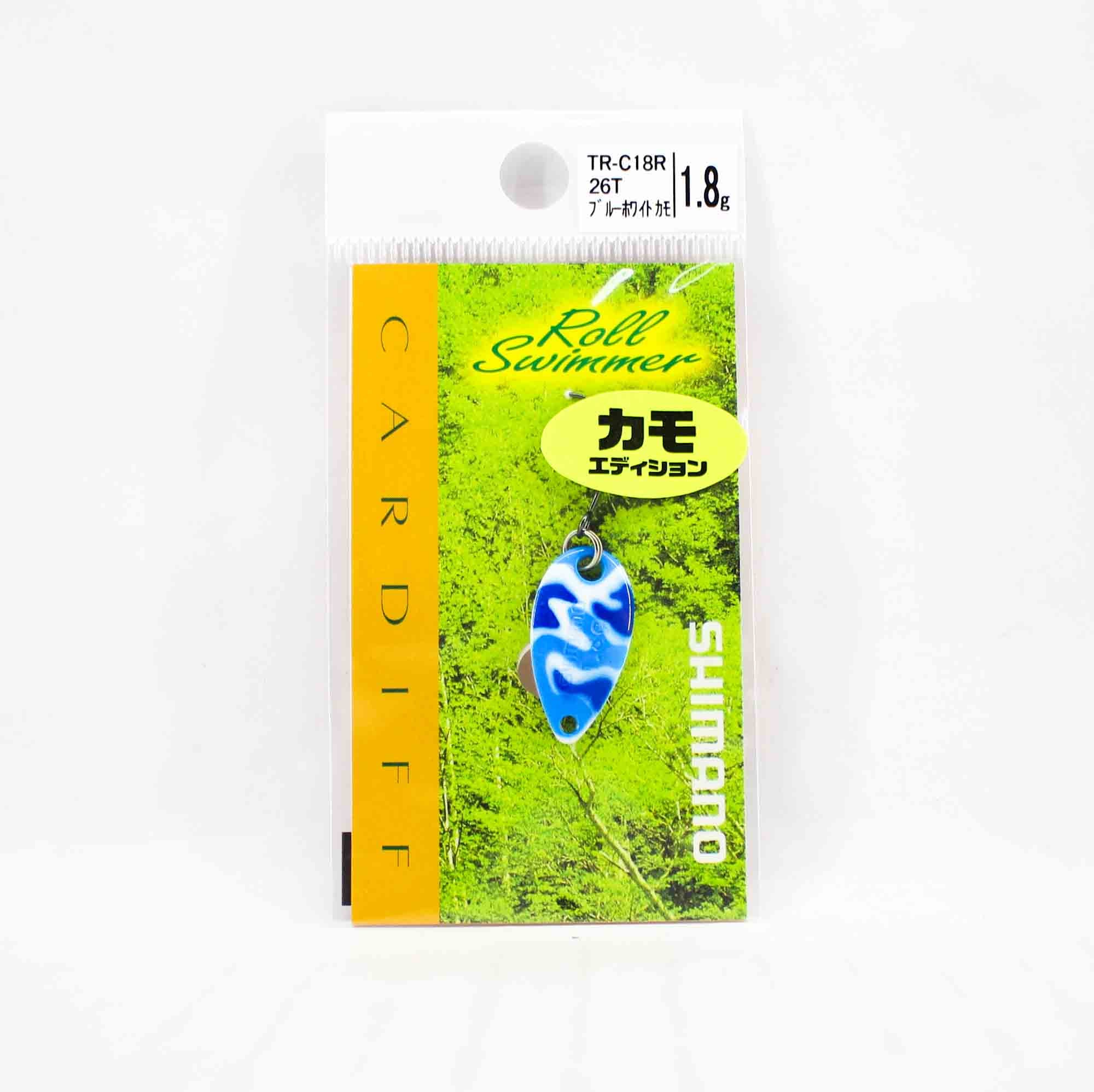 Shimano TR-C18R Cardiff Roll Swimmer Spoon 1.8 grams 26T 625052