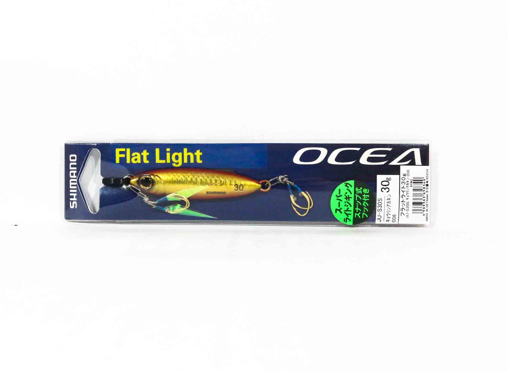 Shimano JU-S30S Ocea Flat Light Jig 30 grams 65 mm Sinking Lure 06 658340