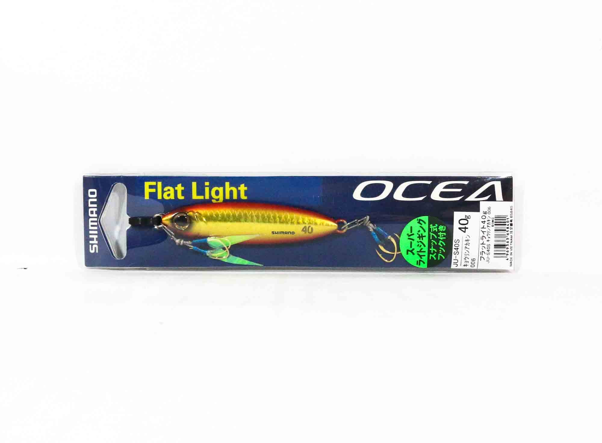Shimano JU-S40S Ocea Flat Light Jig 40 grams Sinking Lure 006 658401