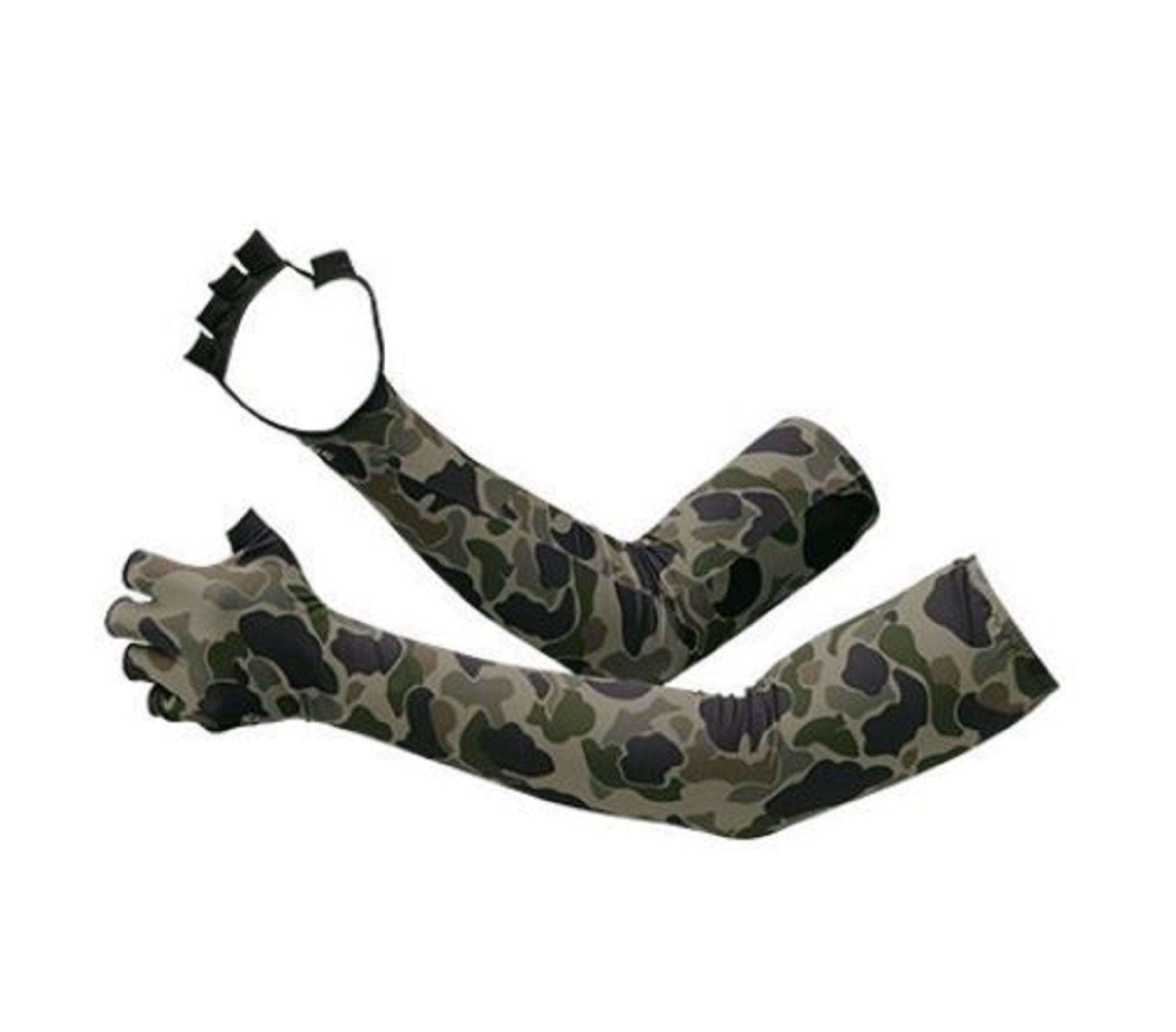 Shimano GL-047Q Arm Sleeves Hand Cover Fingerless Size L Camou 669803