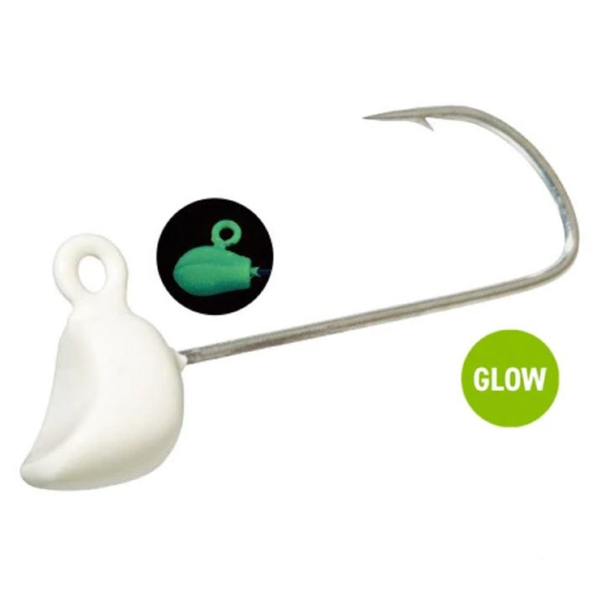Shimano SS-016K Jig Head Soare Drag Head Glow 1.6 grams 02T 762924