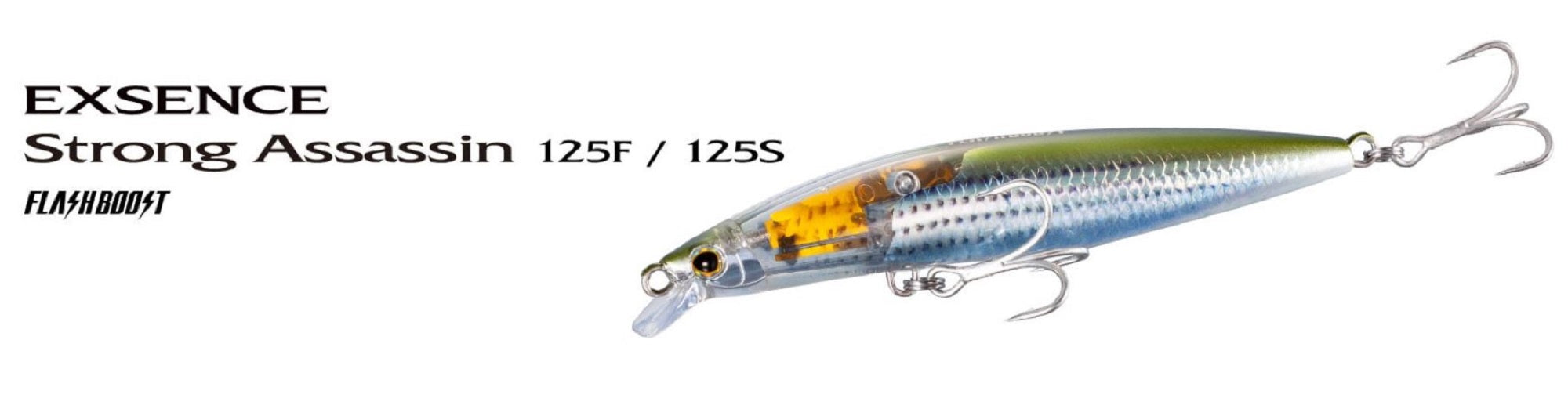 Sale Shimano XM-212U Exsence Strong Assassin FB 125S Sinking Lure 010 4440
