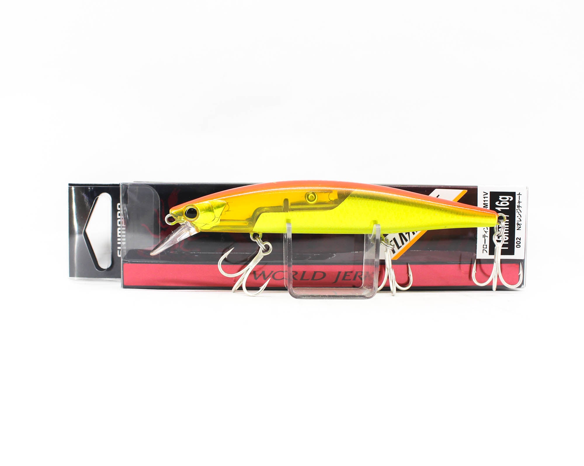 Sale Shimano ZR-M11V Scorpion World Jerk 115 mm 16grams Floating Lure 02 (5880)