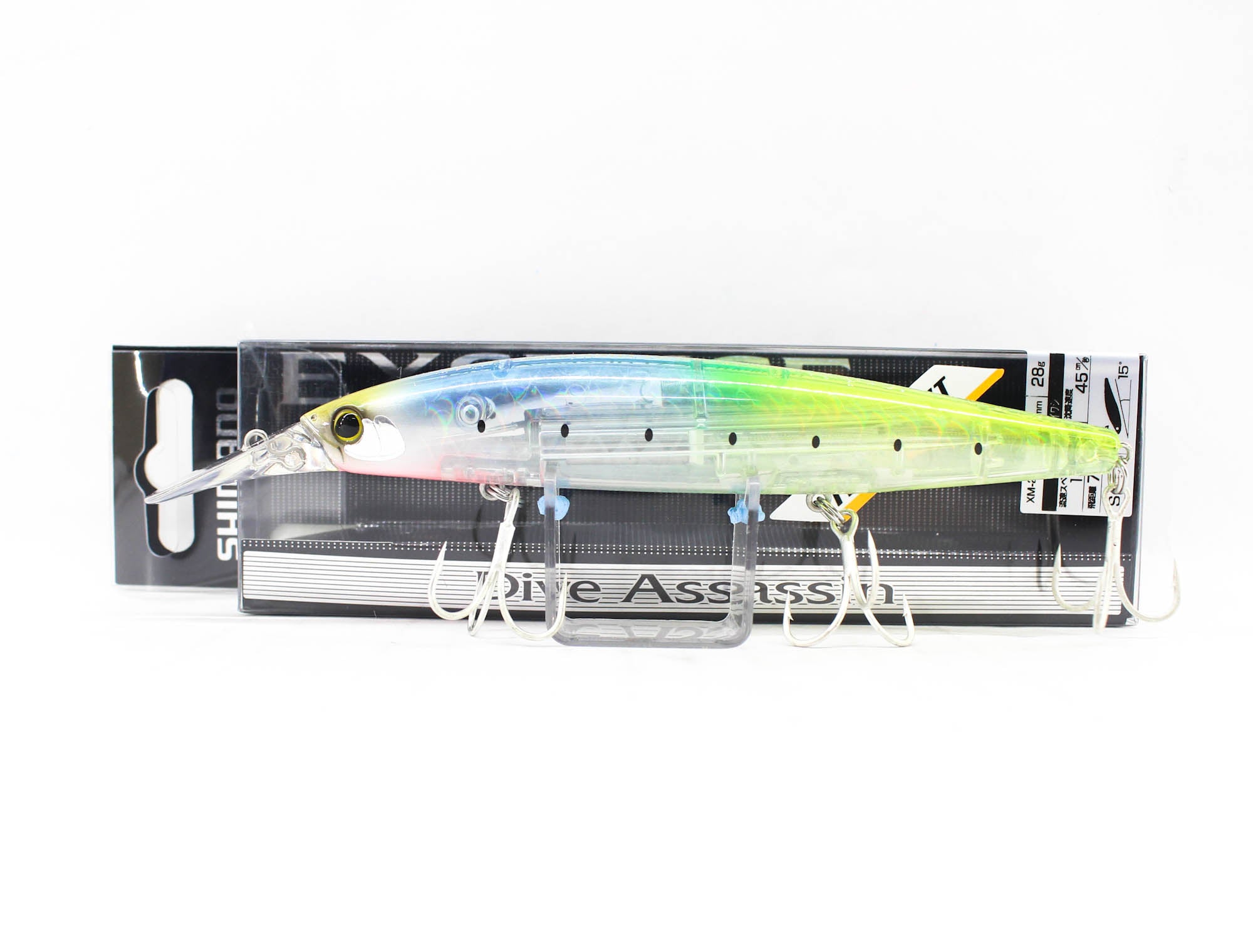 Sale Shimano XM-212V Exscence Dive Assassin 125S FB Sinking Lure 008 (5192)