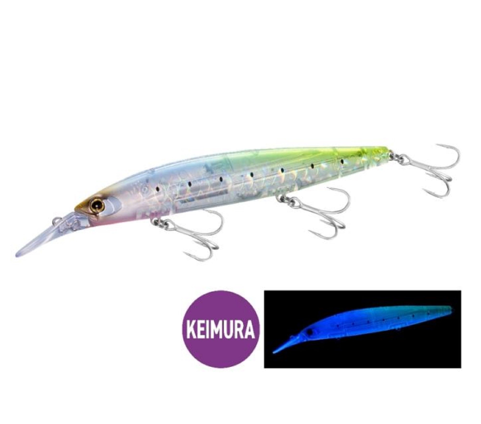 Sale Shimano XM-212V Exscence Dive Assassin 125S FB Sinking Lure 008 (5192)