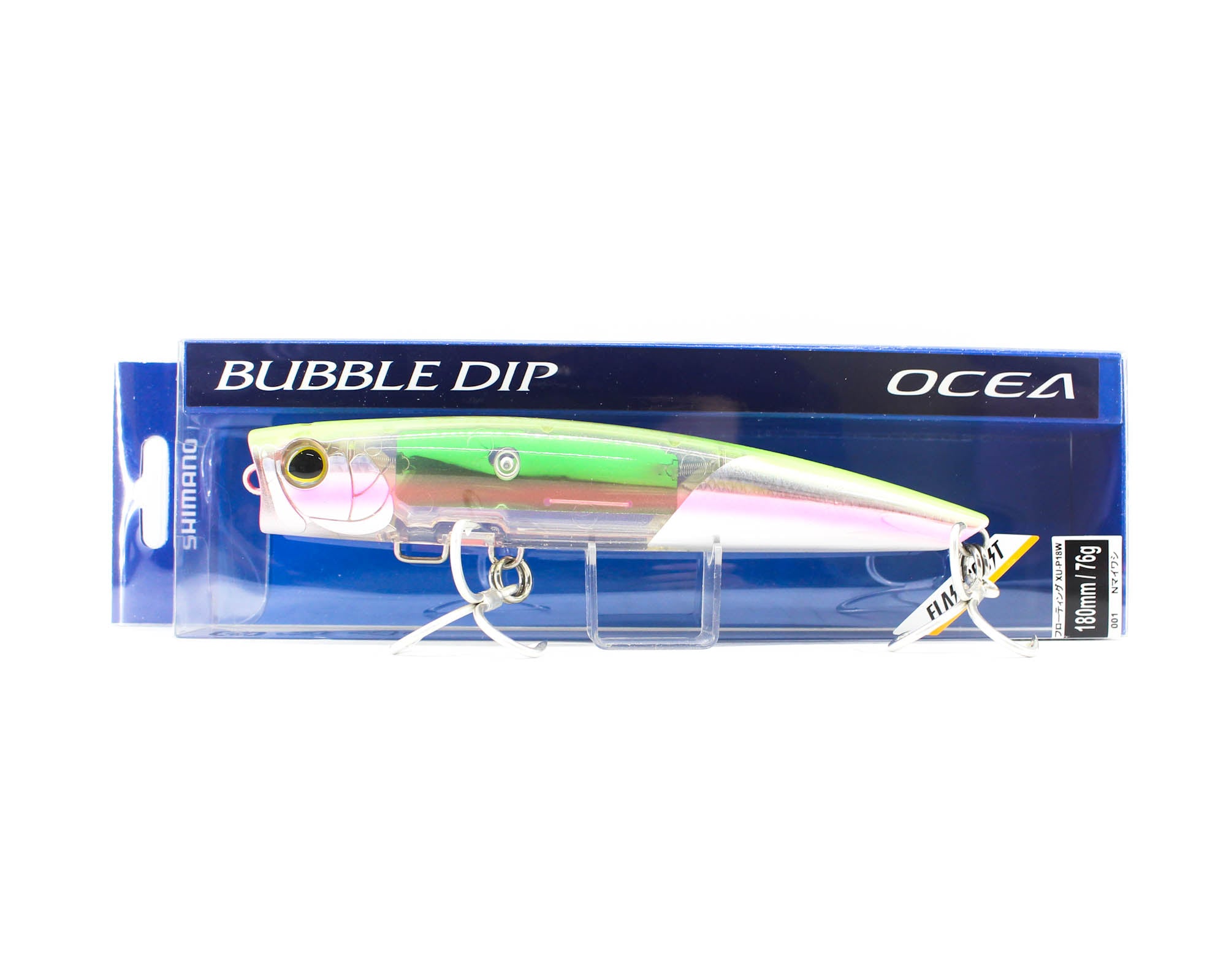 Sale Shimano XU-P18W Bubble Dip 180F 76gram Popper Floating Lure 005 (8566)