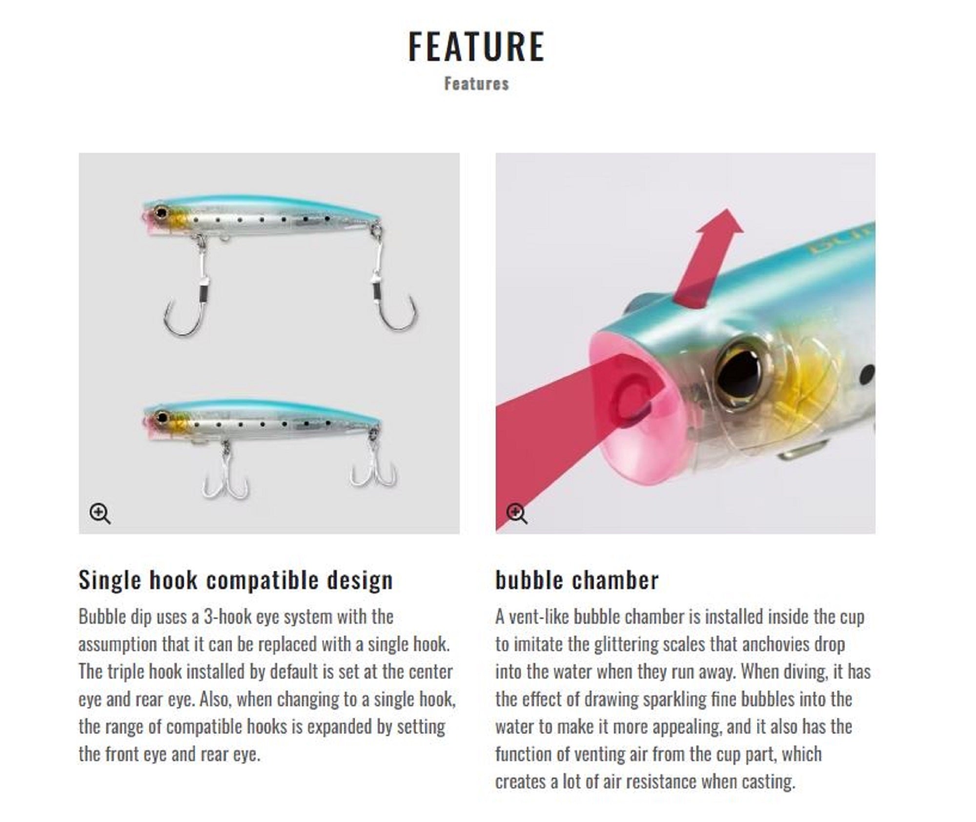 Sale Shimano XU-P18W Bubble Dip 180F 76gram Floating Lure 008 (8597)