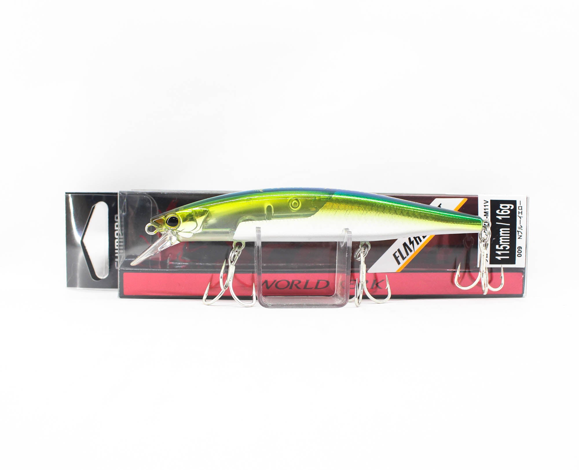 Sale Shimano ZR-M11V Scorpion World Jerk 115 mm 16grams Floating Lure 09 (0217)